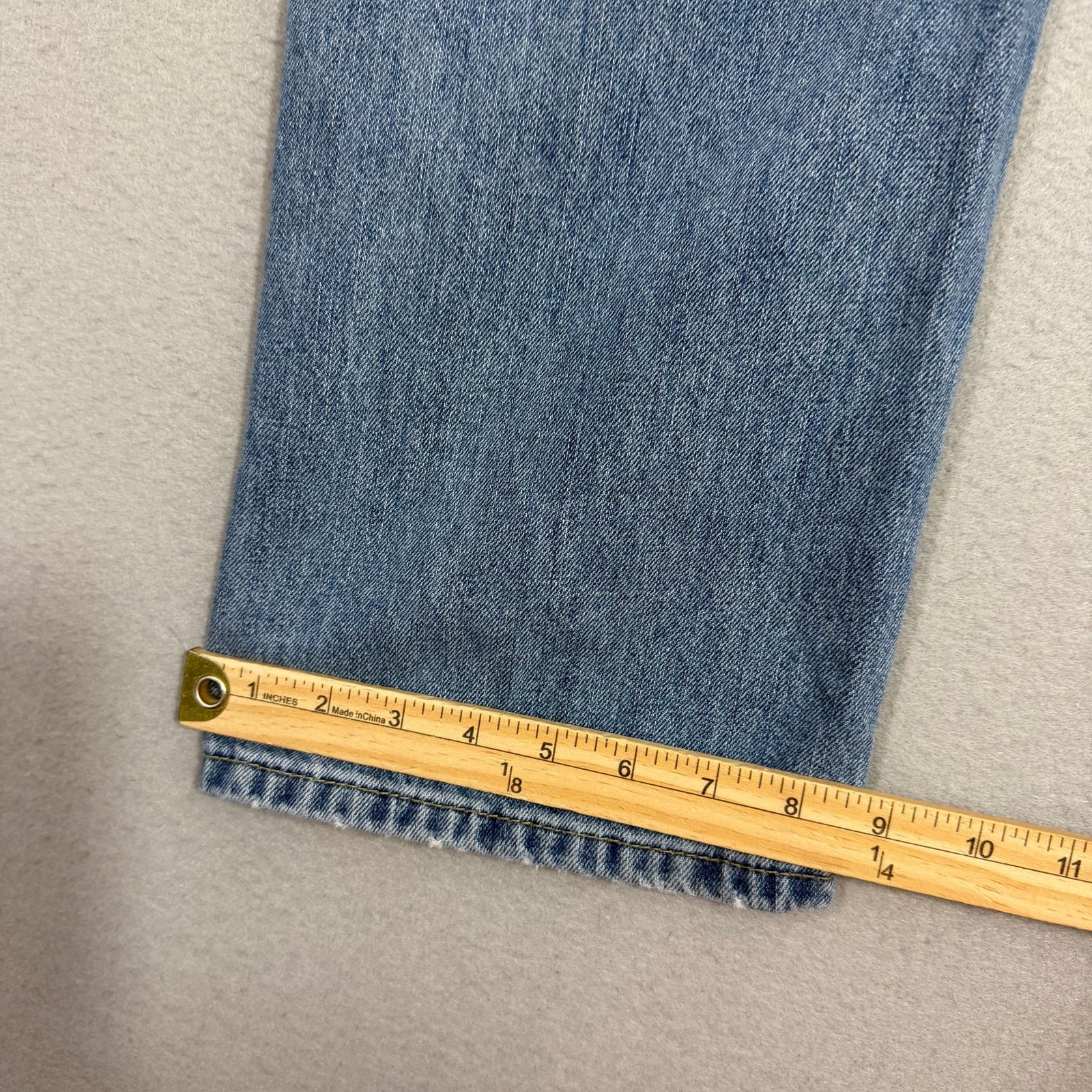 Levi's Levis 505 Regular Fit Jeans Men's 38x30 Blue Zip Fly Western Size US 38 / EU 54 - 10 Thumbnail