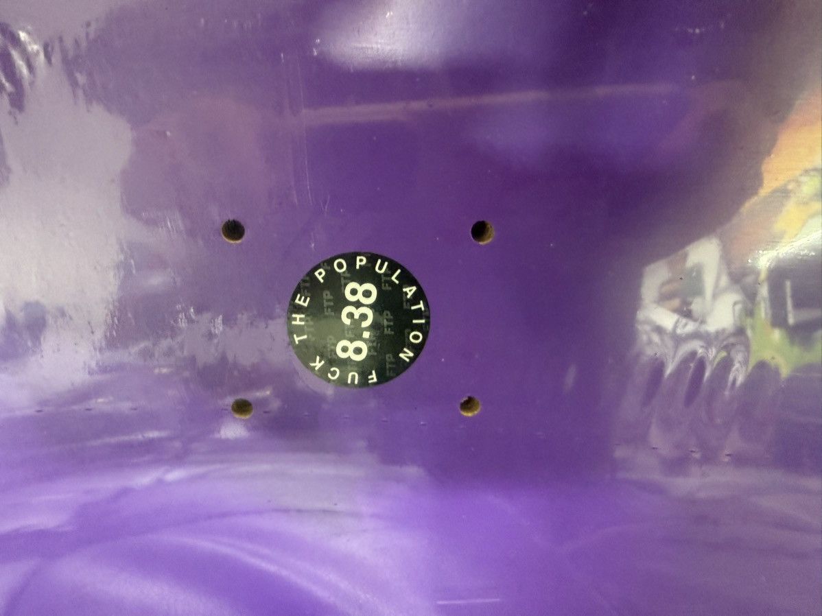 Fuck The Population Ftp skateboard deck Size ONE SIZE - 3 Thumbnail