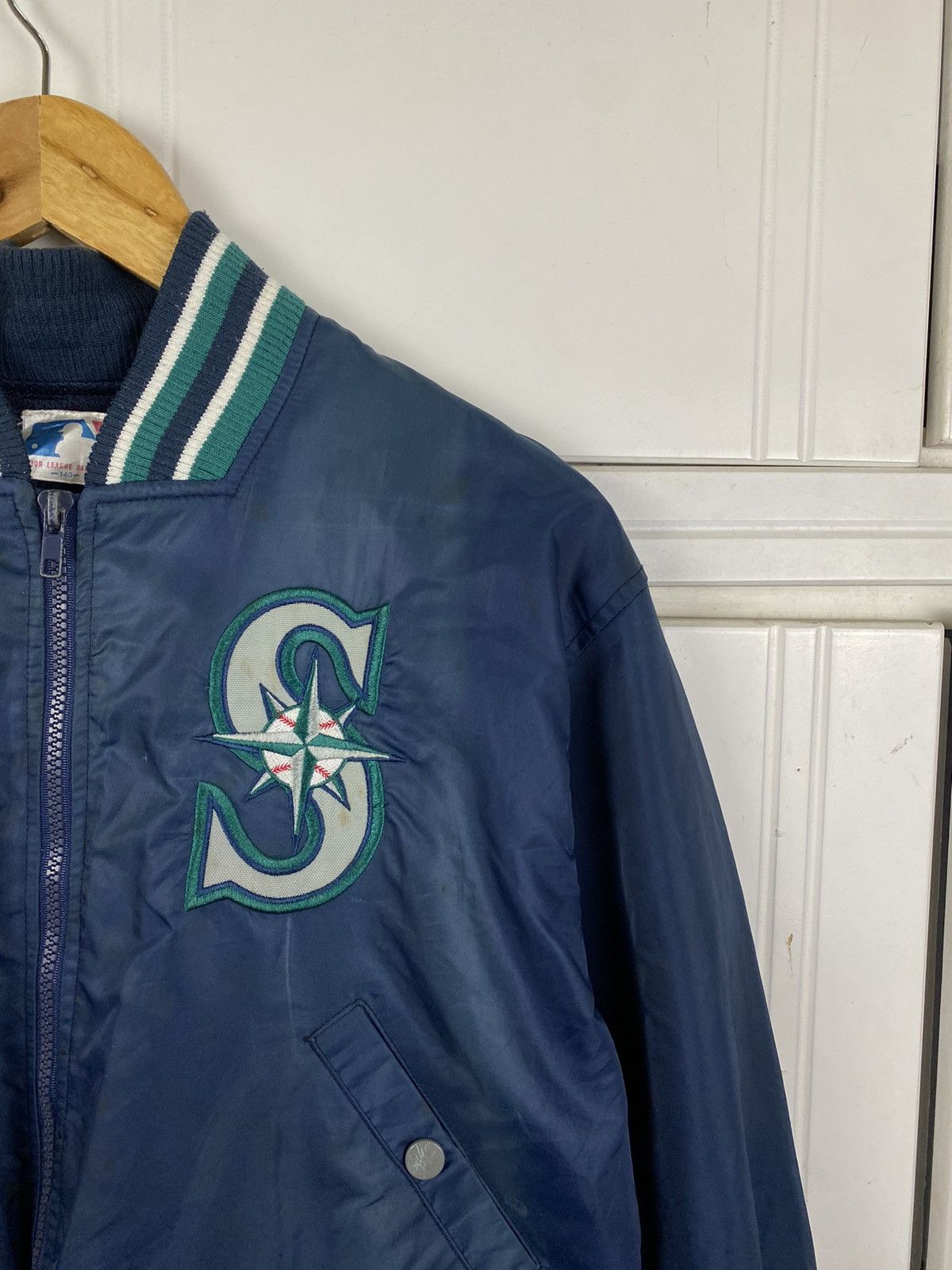 MLB × Vintage Vintage MLB Bomber Jacket Mariners Size US XS / EU 42 / 0 - 4 Thumbnail