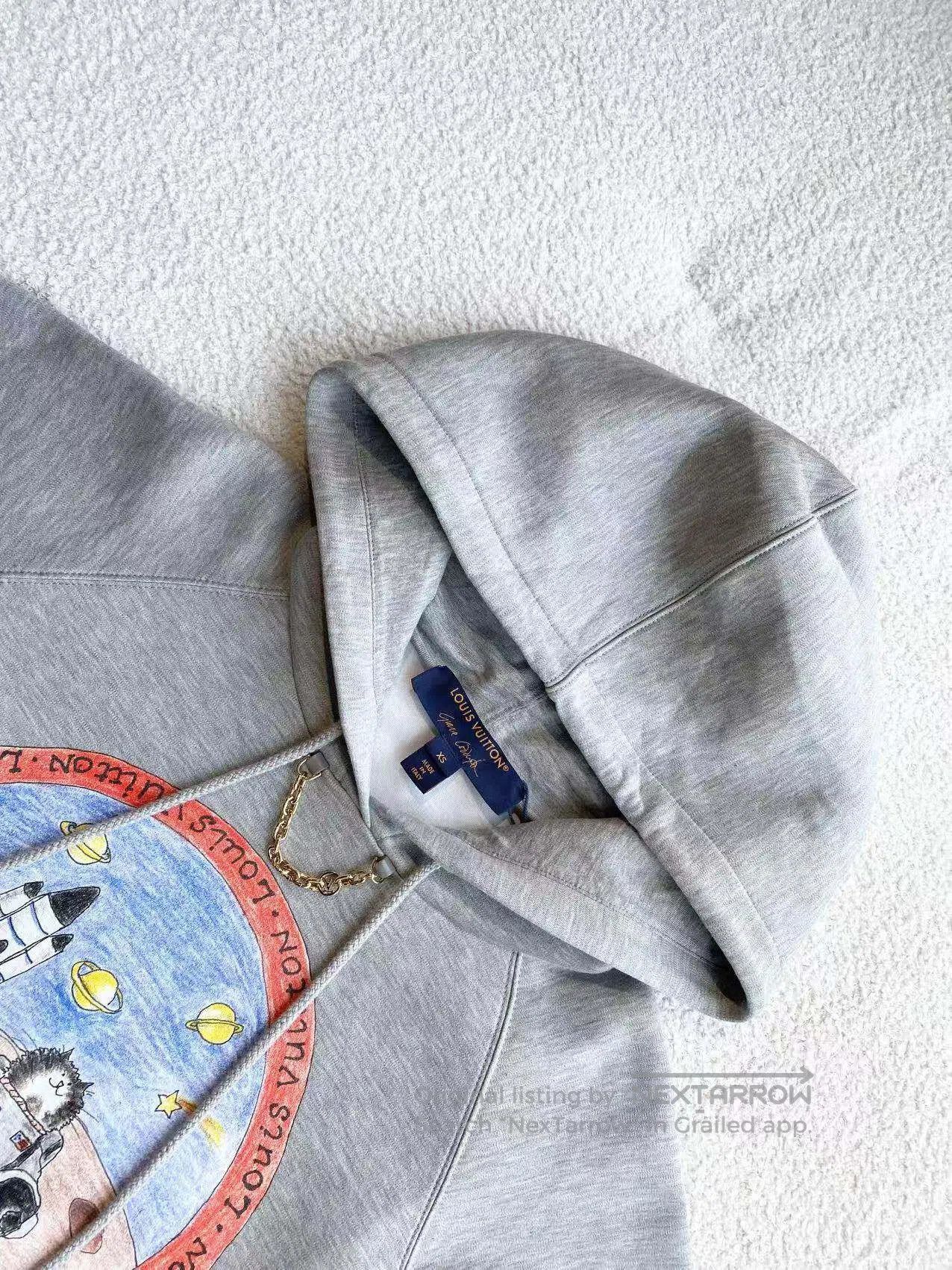 Louis Vuitton Louis Vuitton 26SS limited edition co-branded hoodie| Size XS / US 0-2 / IT 36-38 - 4 Thumbnail