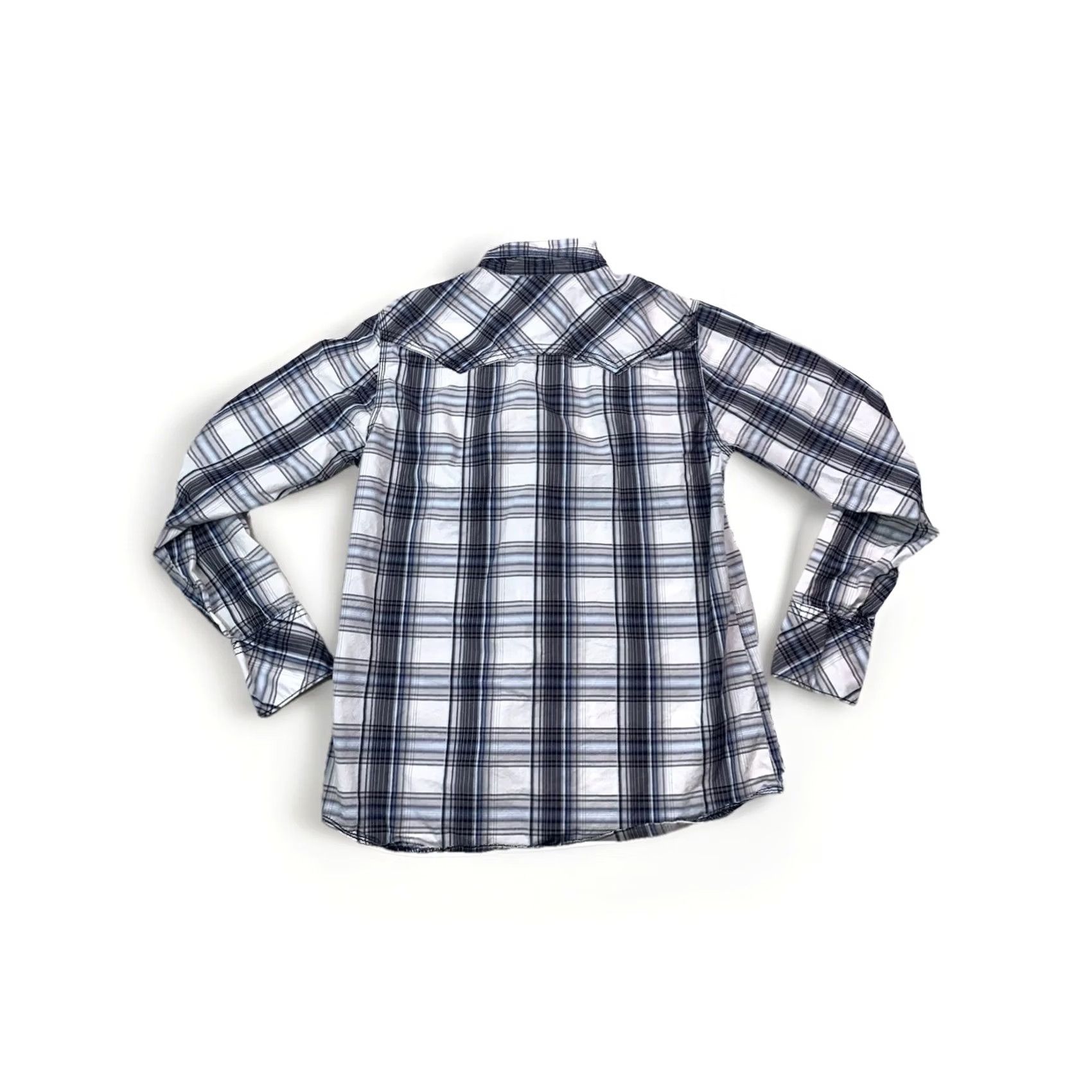 Vintage BKE Buckle Jeans Pearl Snap Western Plaid Slim Fit Shirt Medium-12910 Size US M / EU 48-50 / 2 - 6 Thumbnail