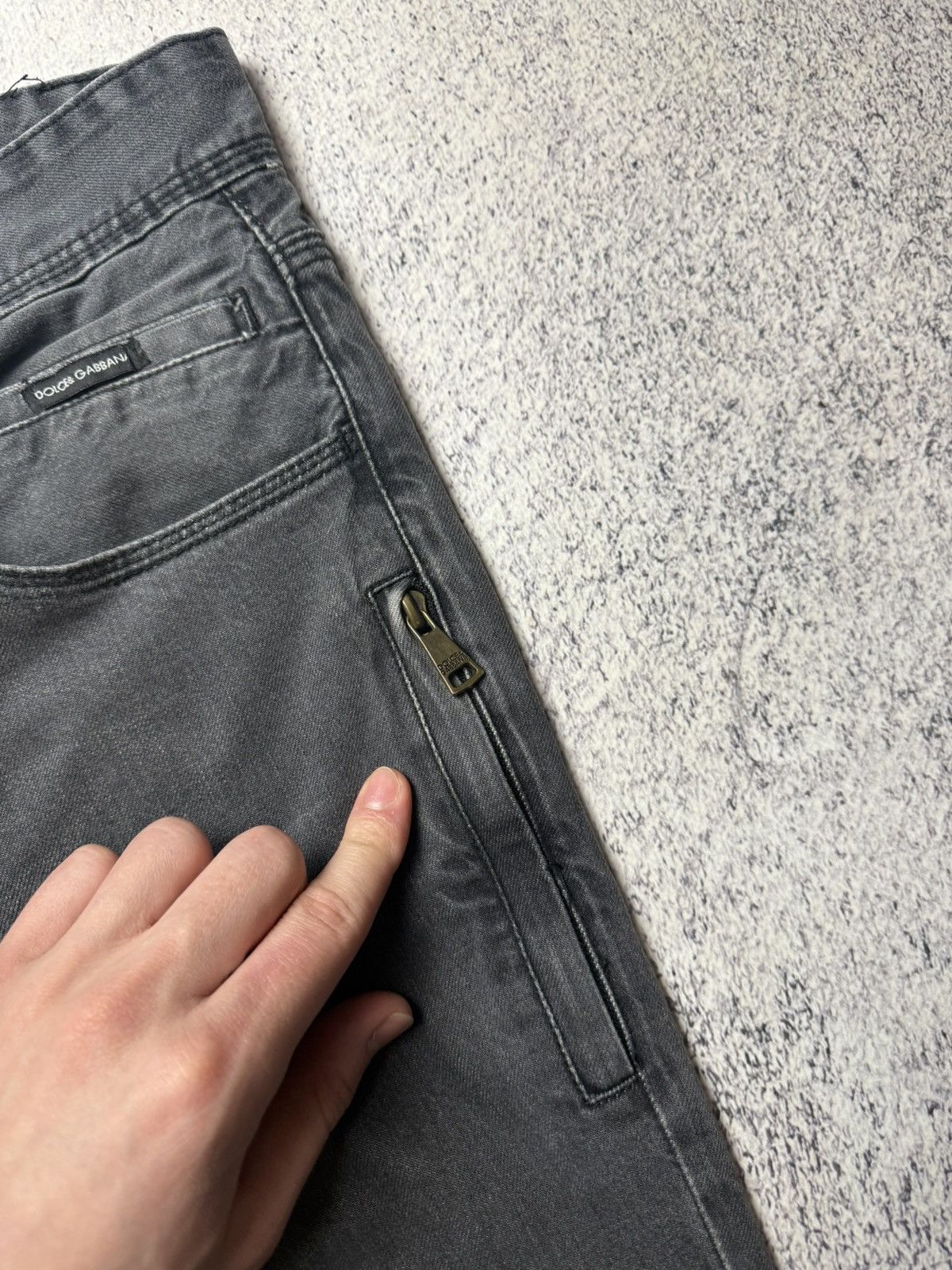 Dolce & Gabbana Vintage Dilce & Gabbana Denim Pants Y2K Size US 34 / EU 50 - 14 Thumbnail