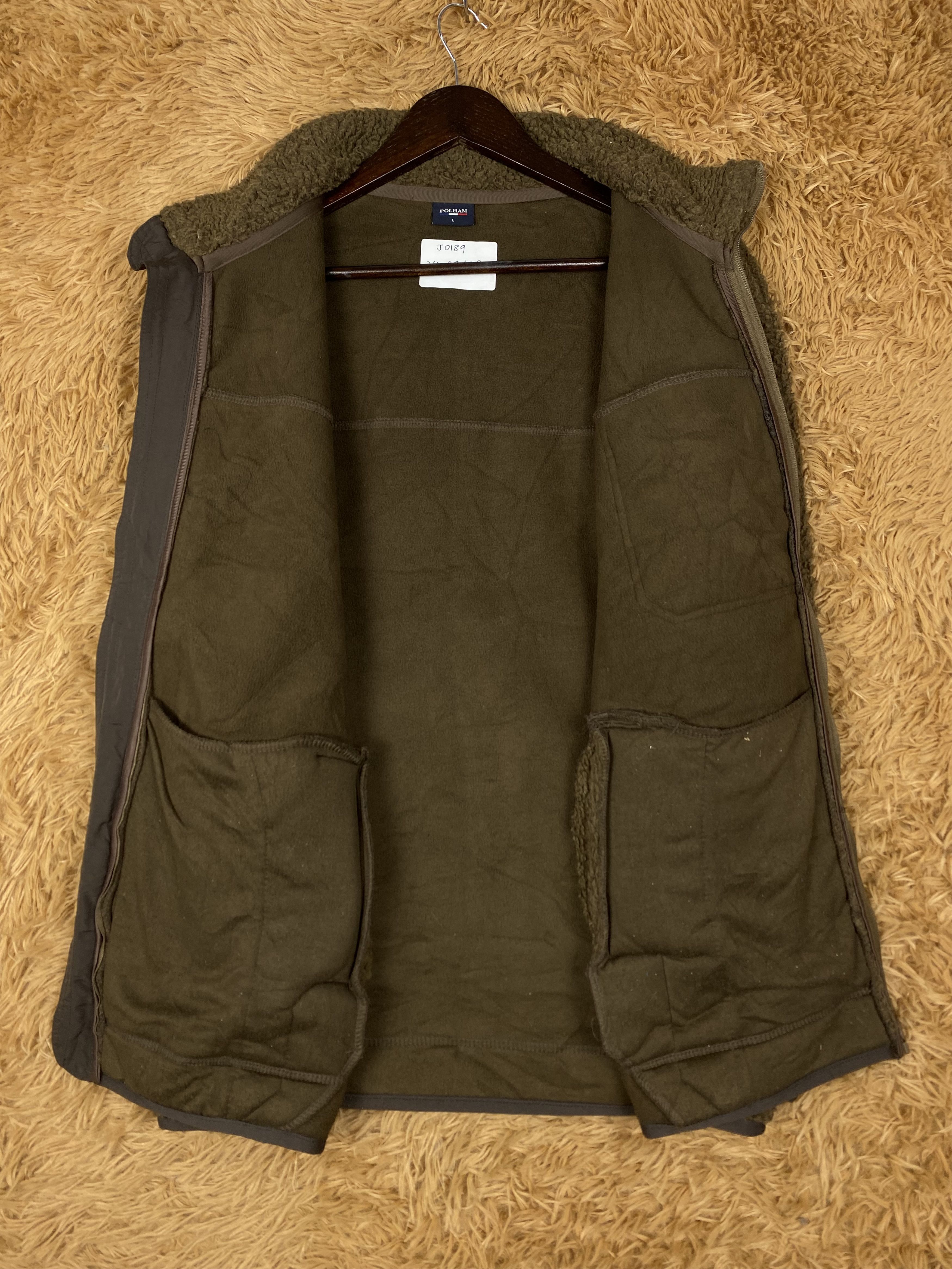 Japanese Brand Vintage Polham Sherpa Jacket DJ0189 Size US L / EU 52-54 / 3 - 7 Thumbnail