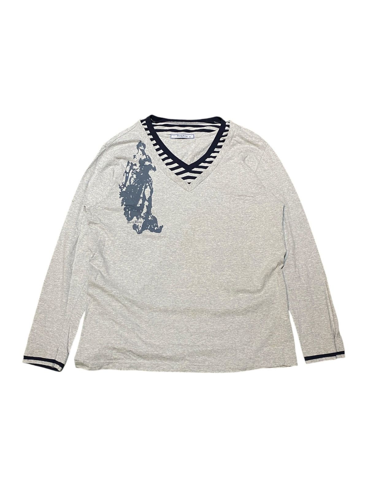 If Six Was Nine × Japanese Brand 🩶 LONGSLEVEE BANG-BANG POEM IFSIX STYLE Size US XXL / EU 58 / 5 - 1 Thumbnail