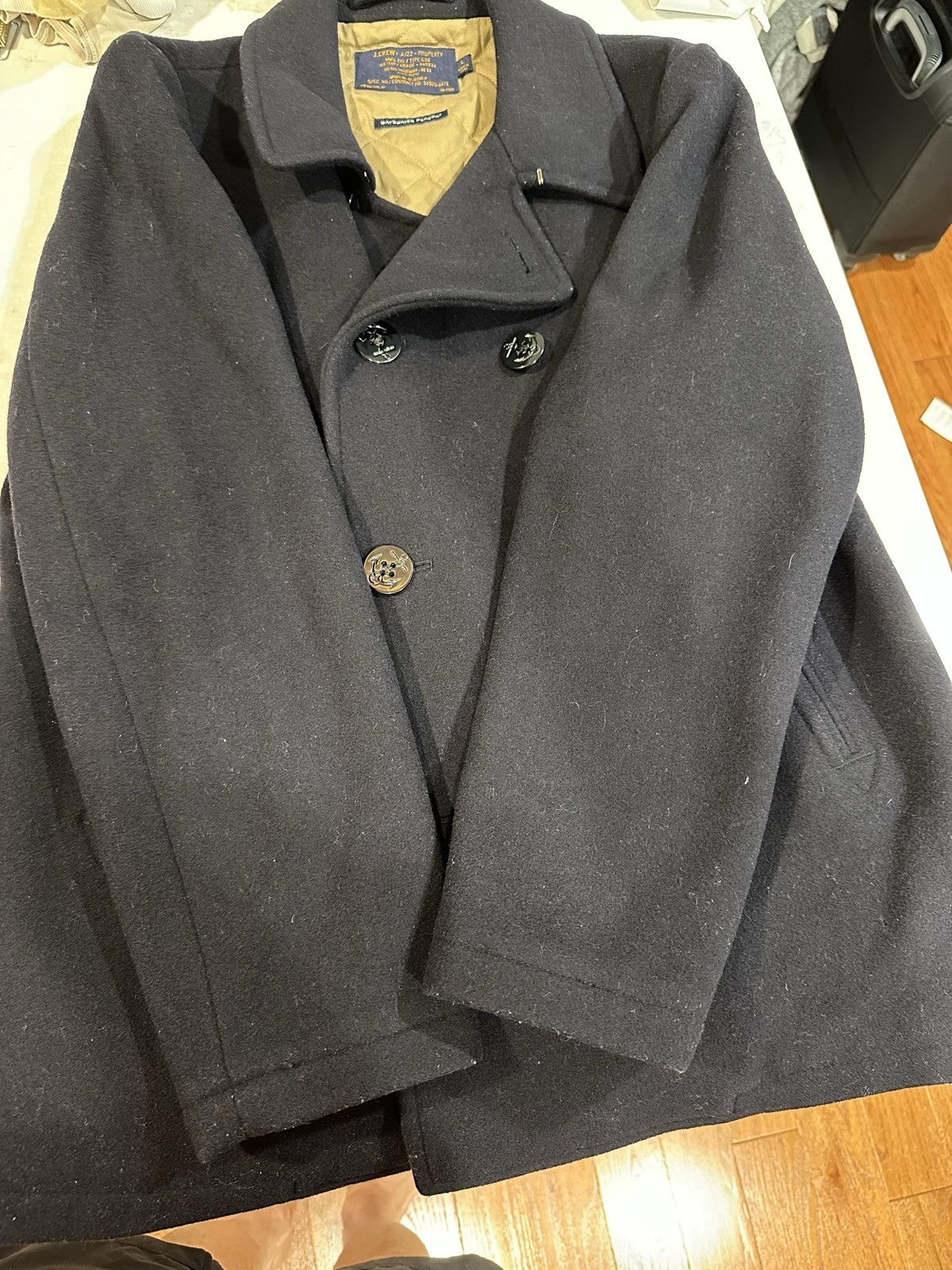 J.Crew J.Crew Bayswater Peacoat Size US L / EU 52-54 / 3 - 4 Thumbnail