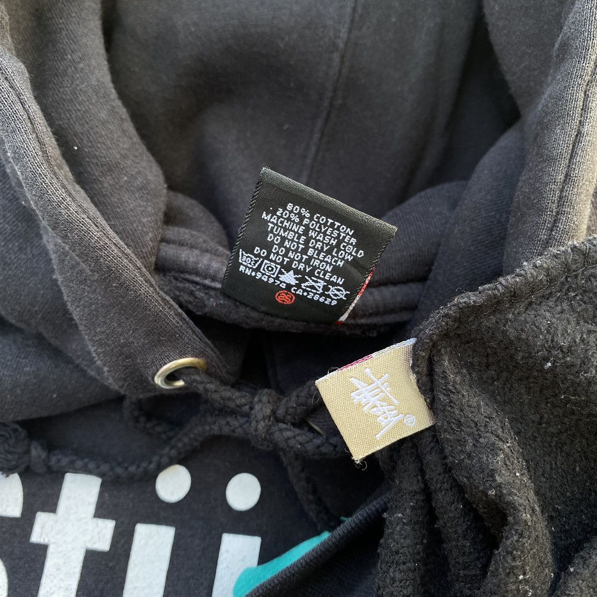 Stussy × Vintage Stussy 1980 Hoodie Size US L / EU 52-54 / 3 - 7 Thumbnail