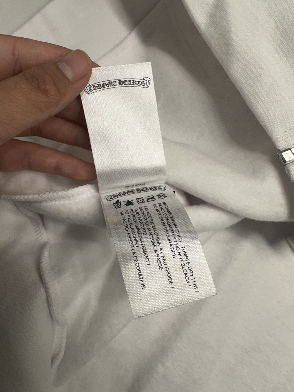 Chrome Hearts 🔥Chrome Hearts Thermal Zip-up Hoodie🔥 Size US XXL / EU 58 / 5 - 14 Thumbnail