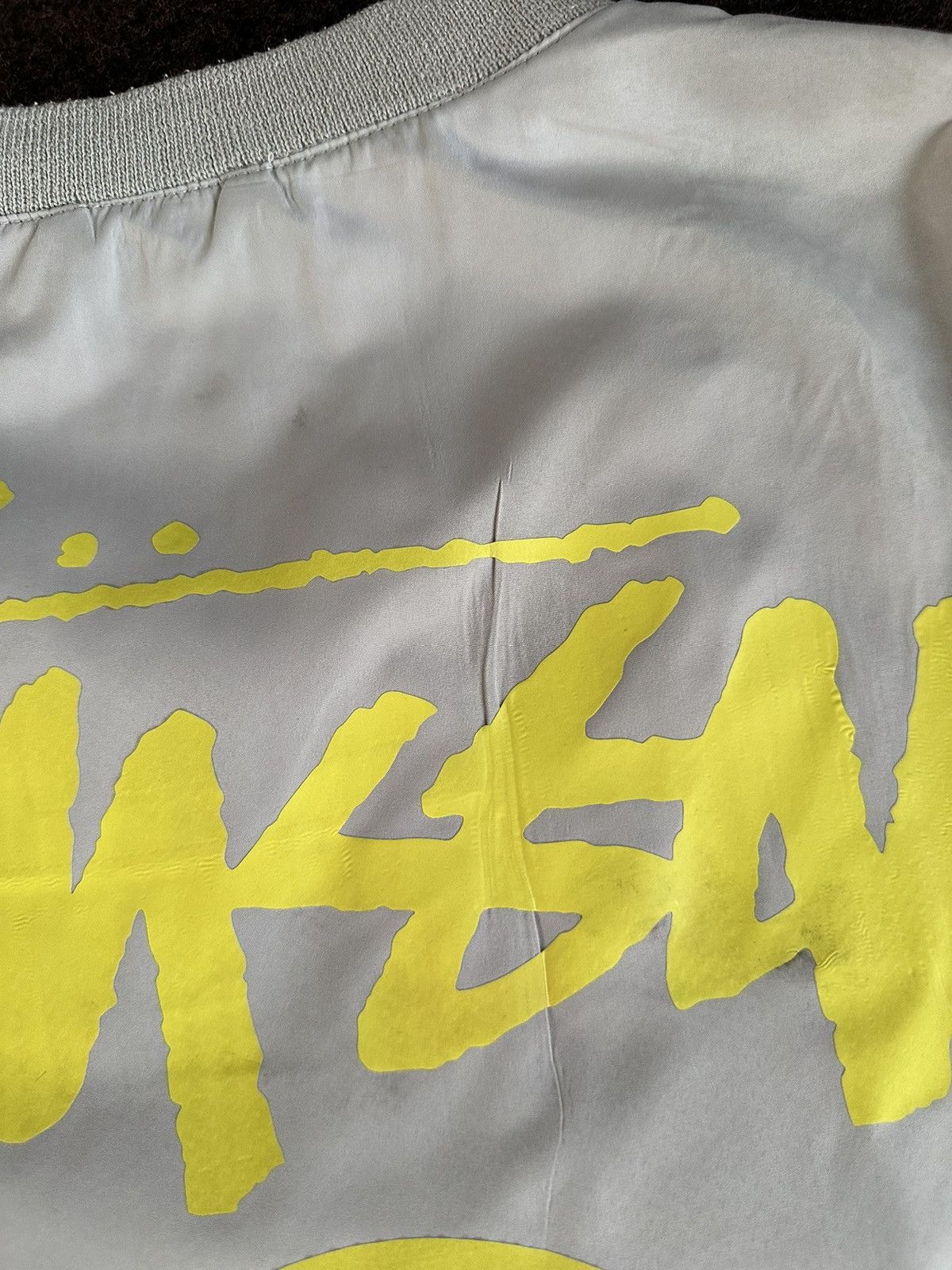 Stussy Stussy Nylon Sweatshirt Custom Glow In The Dark Logo Z75 Size US M / EU 48-50 / 2 - 5 Thumbnail