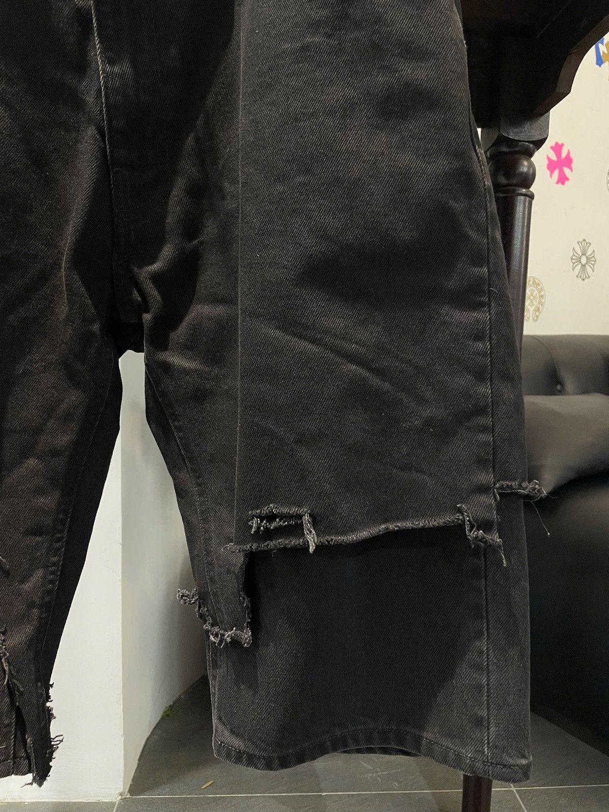 Raf Simons Raf Simons Denim Shorts Size US 34 / EU 50 - 3 Thumbnail