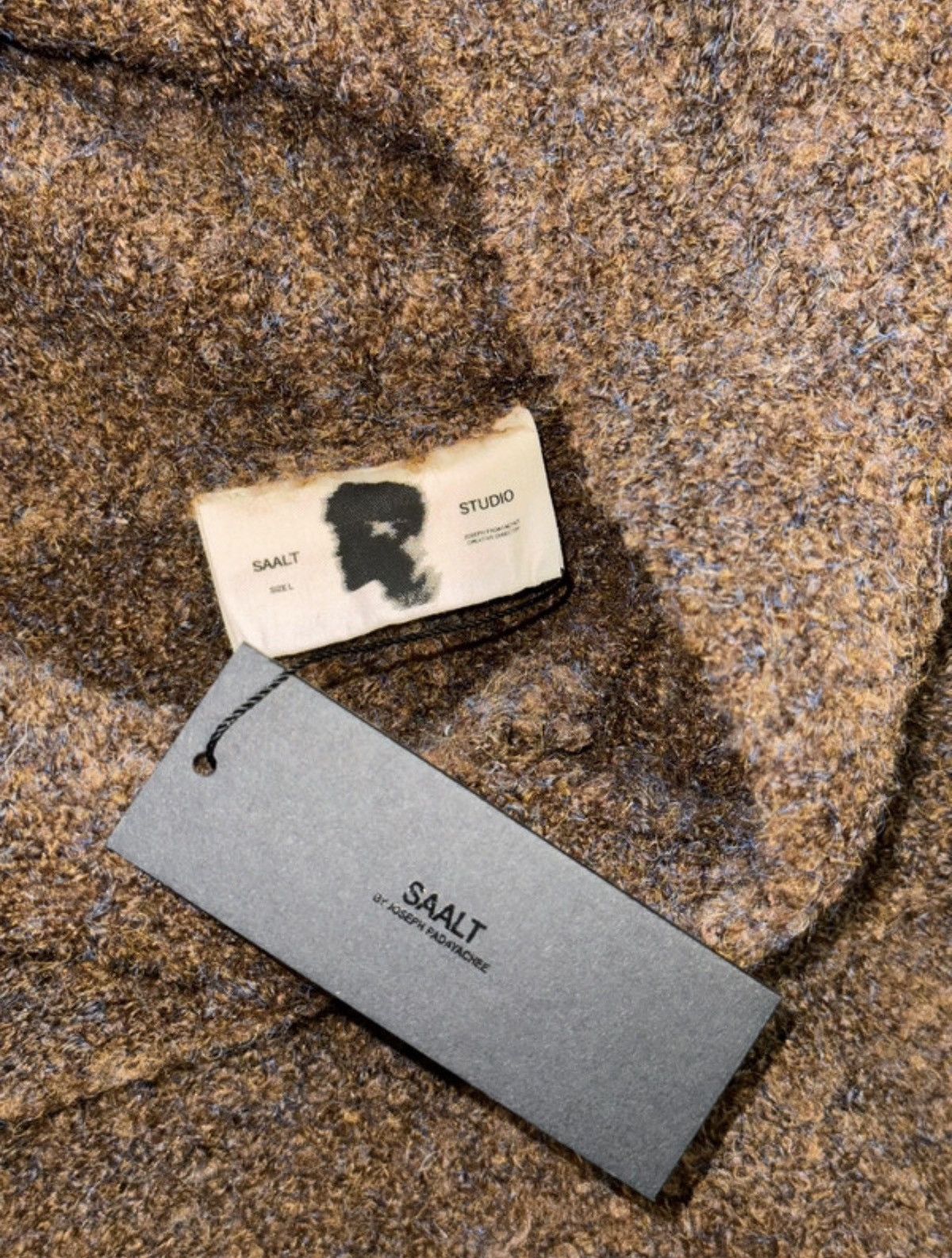 Saalt Studio Saalt Studio Oat Hoodie Brown Size US L / EU 52-54 / 3 - 2 Thumbnail