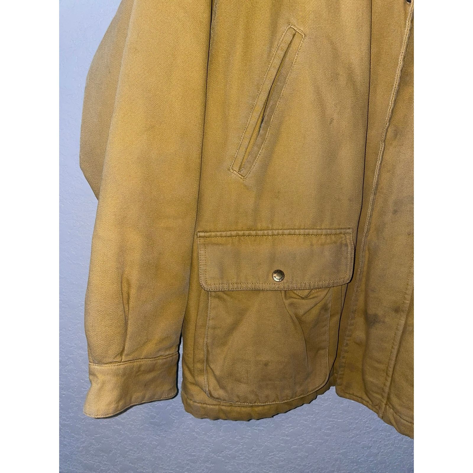 Cabelas Vintage Cabelas Work Jacket Outdoor Gear Nubuck Nylon VTG XL Size US XL / EU 56 / 4 - 3 Thumbnail