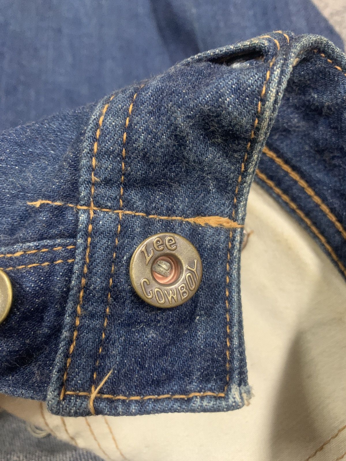 Lee Lee Cowboy 1101 Selvedge Buckleback Repro 30's Japan Jeans Size US 31 - 14 Thumbnail