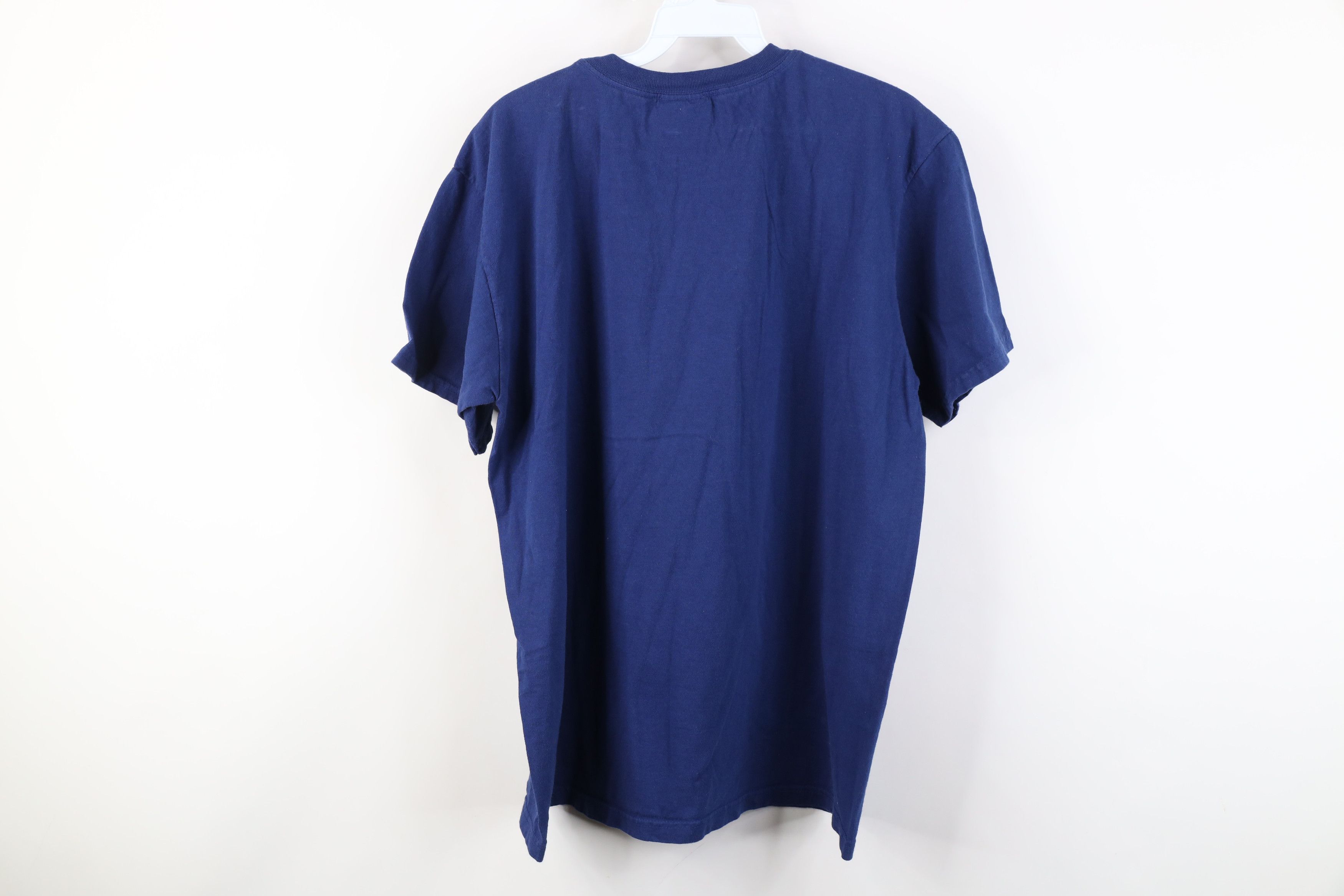 Ralph Lauren Vintage 90s Ralph Lauren Spell USA Flag T-Shirt Blue Cotton Size US M / EU 48-50 / 2 - 13 Thumbnail