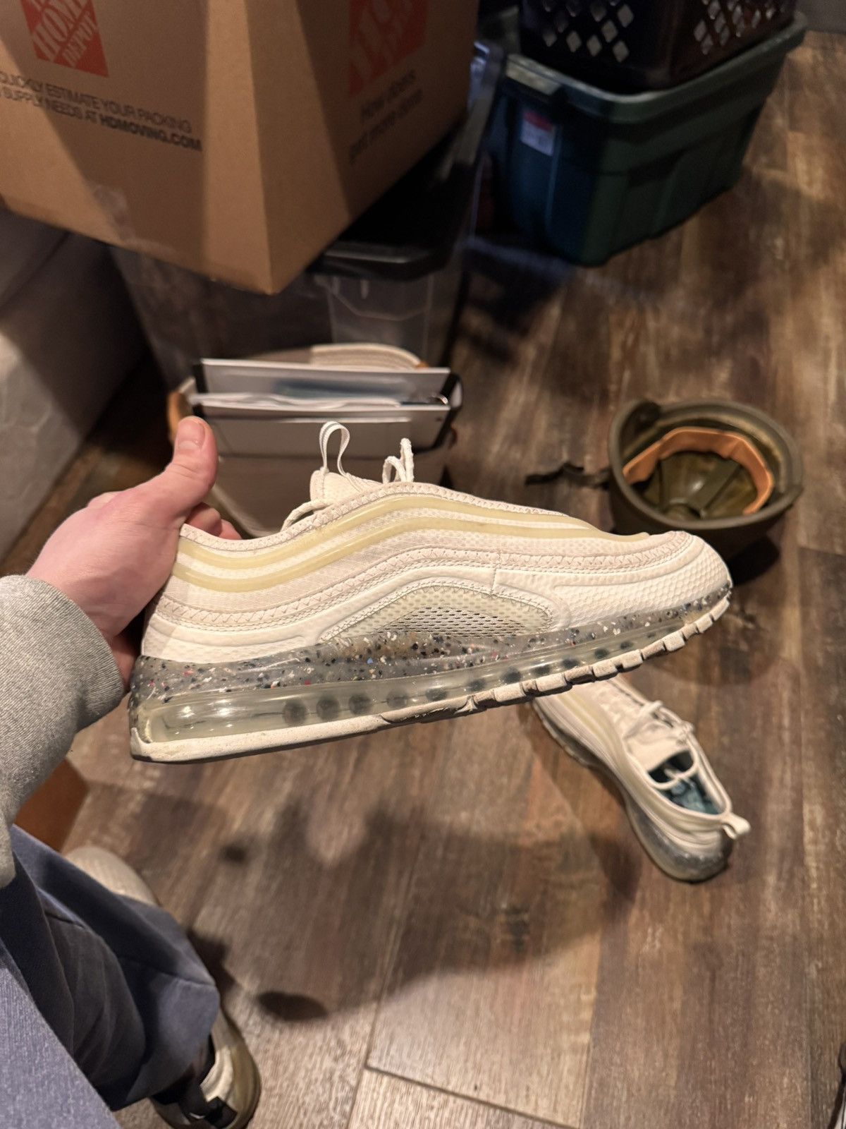 Nike Nike Air Max 97 Terrascape Sail Sneaker Shoe DJ5019-100 Size US 10.5 / EU 43-44 - 2 Thumbnail