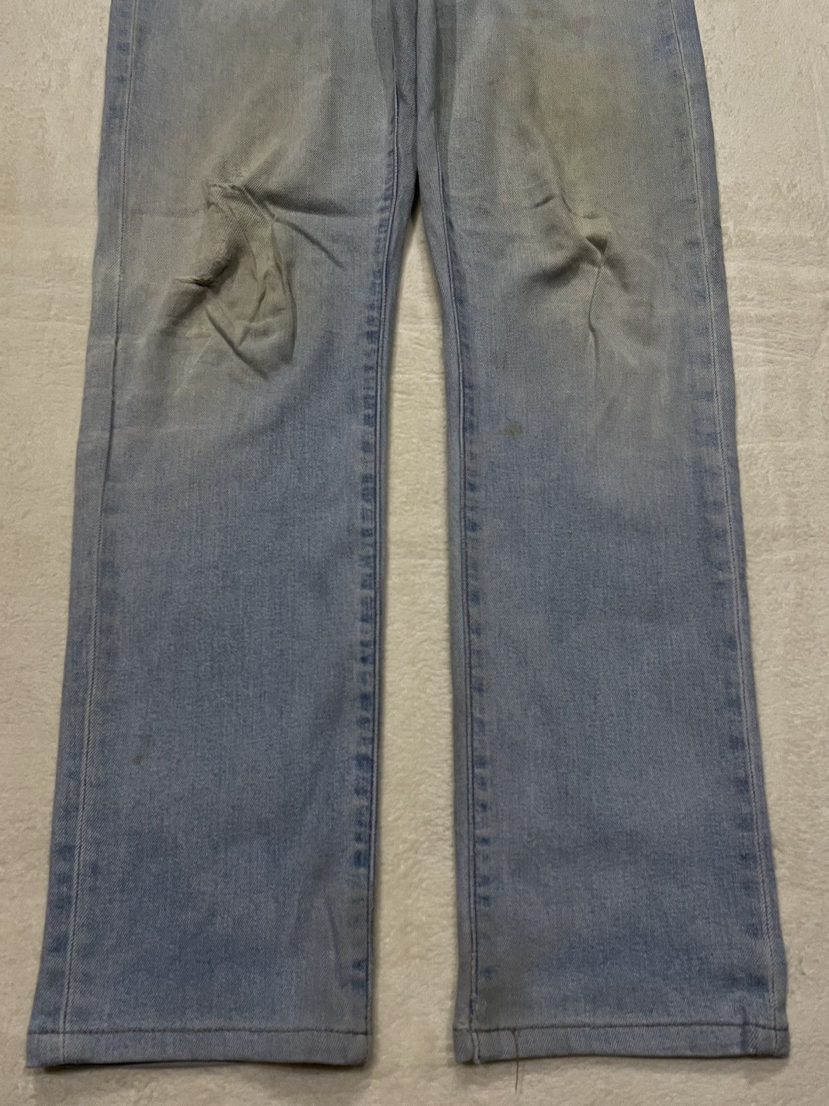 Uniqlo Vintage Uniqlo Skinny Distress Mudwash Denim Jeans Size US 32 / EU 48 - 3 Thumbnail