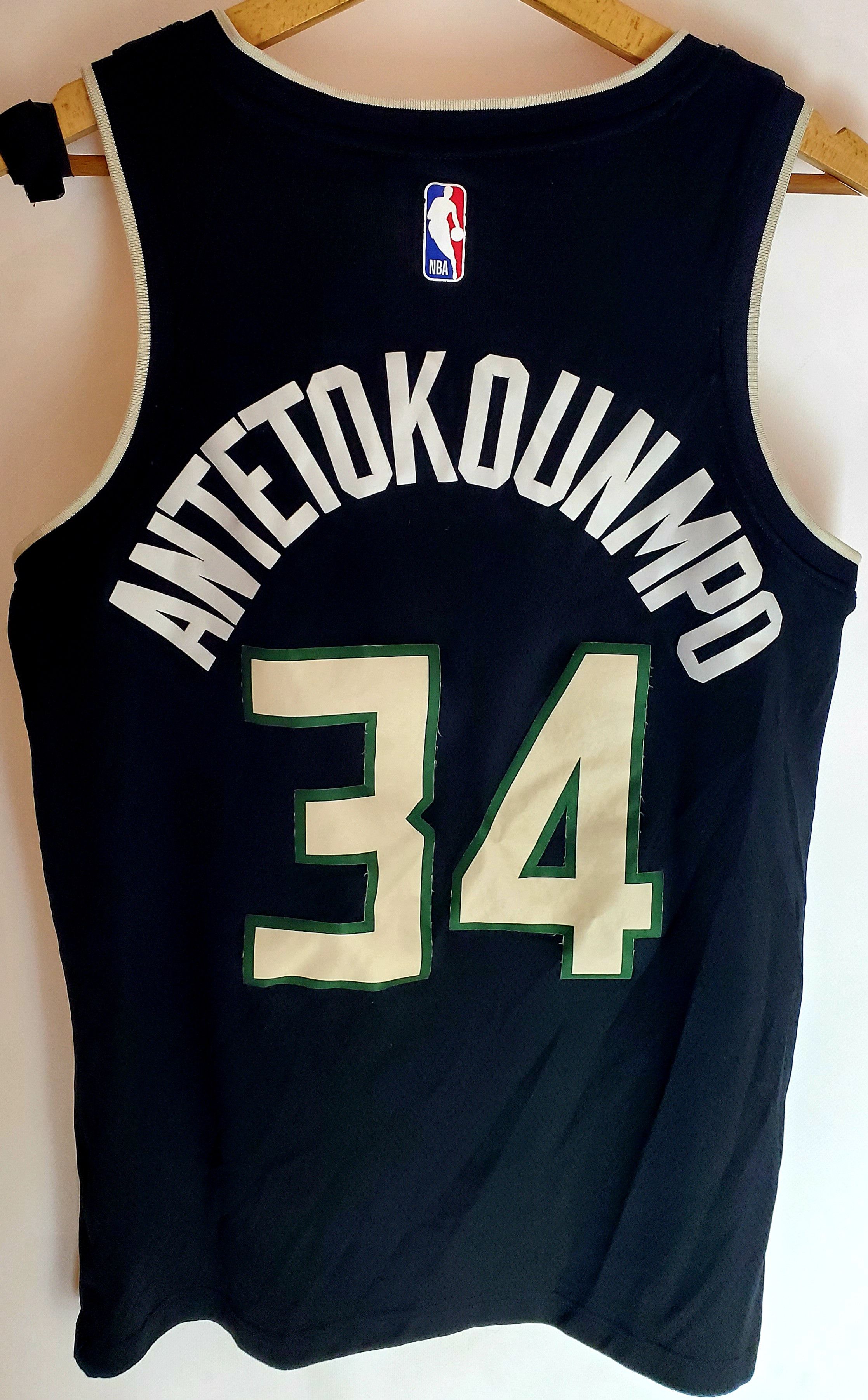 NBA NBA × Nike Milwaukee Bucks Giannis Antetokounmpo Jersey NBA Size US M / EU 48-50 / 2 - 2 Thumbnail
