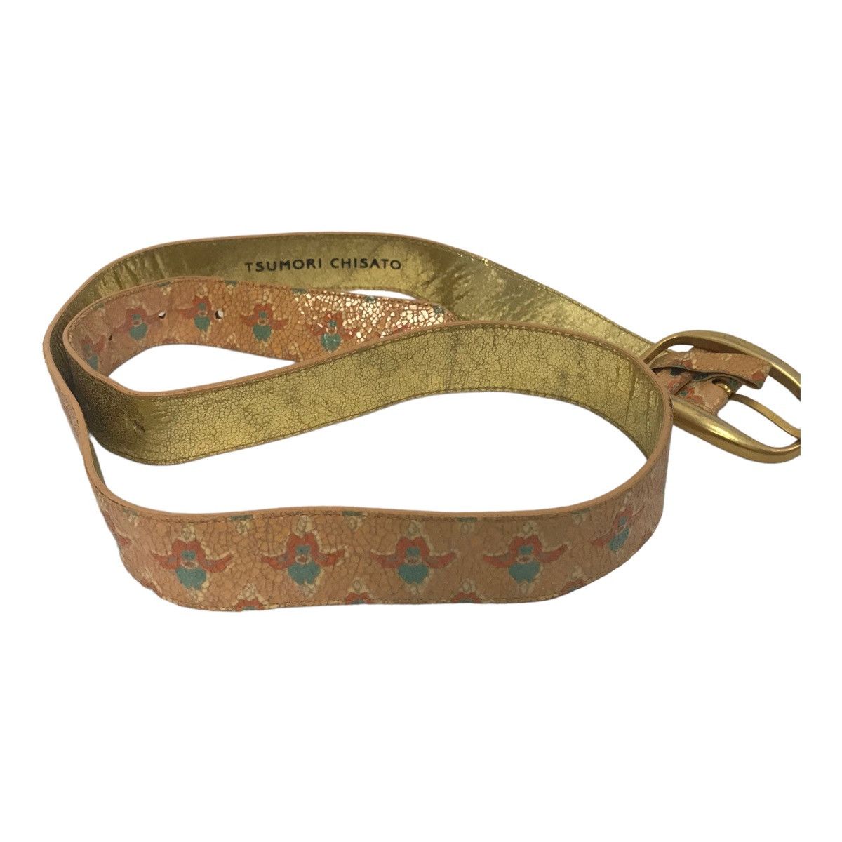 Issey Miyake × Tsumori Chisato × Vintage Vintage Tsumori Chisato Print Belt 1x42 inches Size ONE SIZE - 3 Thumbnail
