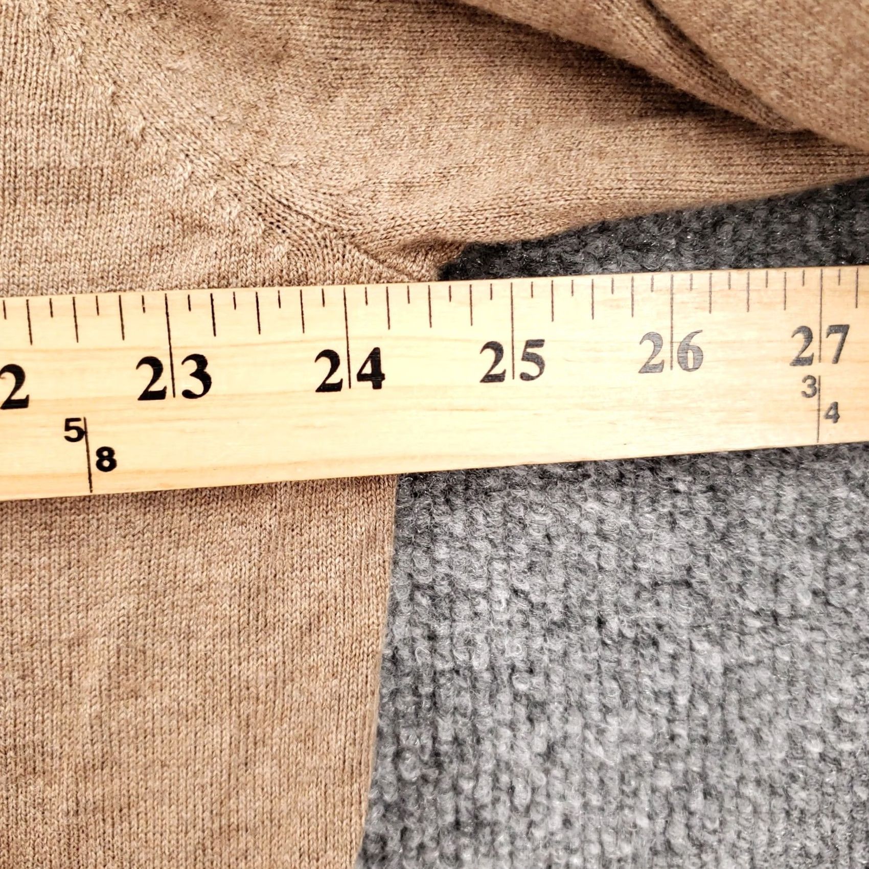 Johnston & Murphy Johnston & Murphy Sweater Womens L Brown Mens Long Sleeve Silk Neck Pullover Knit Size L / US 10 / IT 46 - 4 Thumbnail