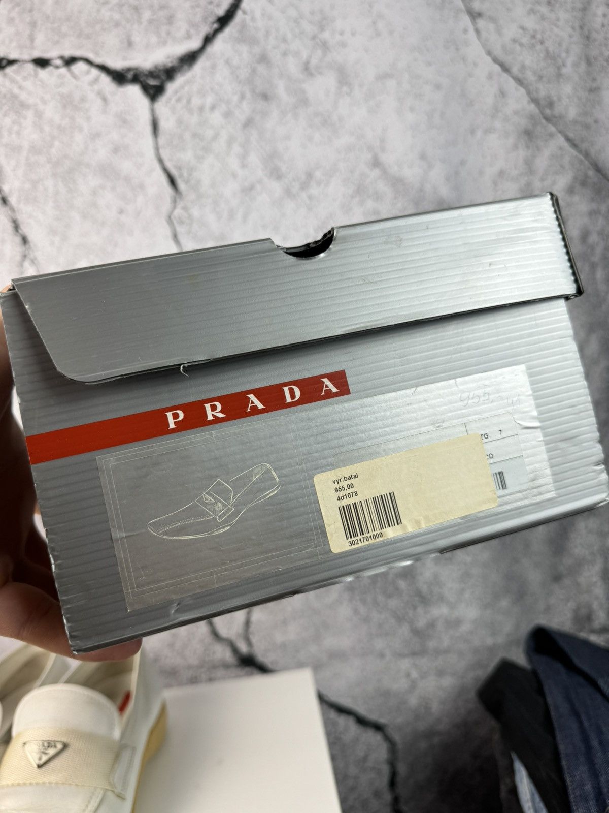 Prada PRADA MILANO Logo Leather Driver Sport Loafers Size US 8 / EU 41 - 6 Thumbnail