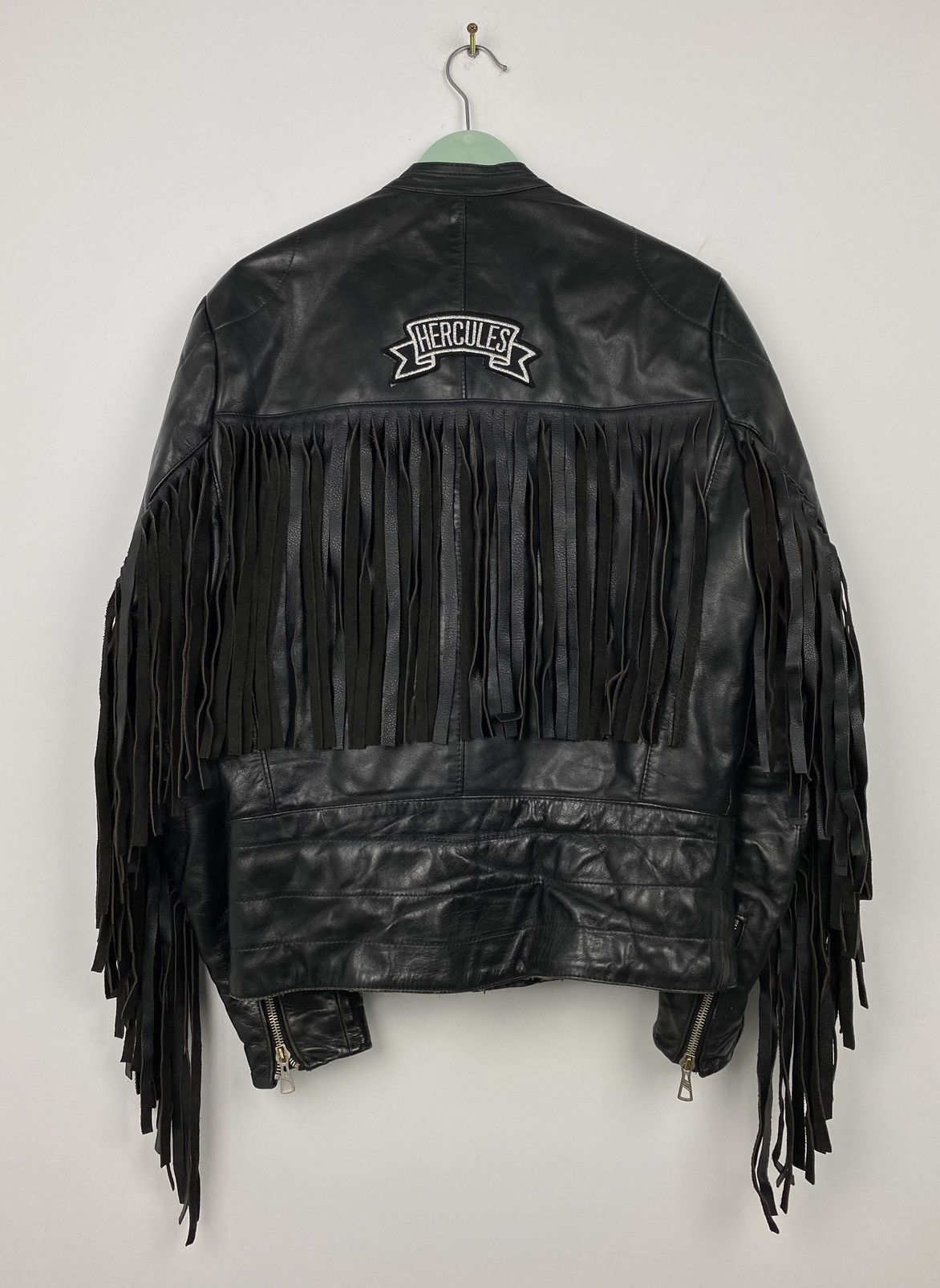 Vintage Vintage Harro Western Black Leather Jacket Motorcycle Y2K Size US L / EU 52-54 / 3 - 10 Thumbnail