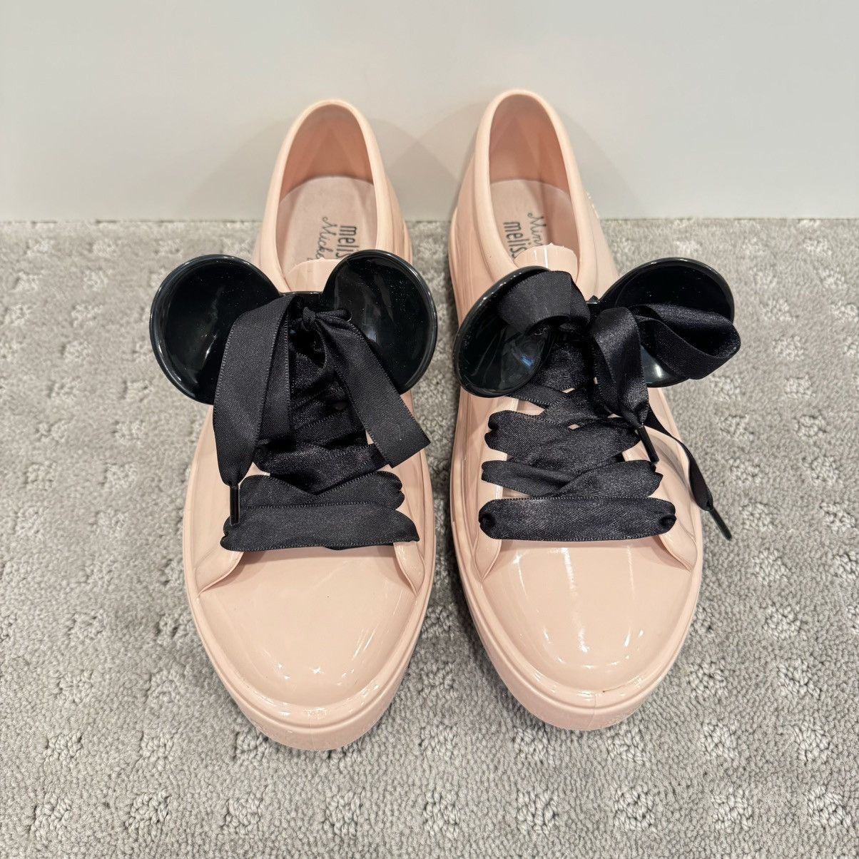 Melissa Melissa Be Disney Mickey Mouse PVC Jelly Sneaker (8) Size US 8 / IT 38 - 2 Thumbnail