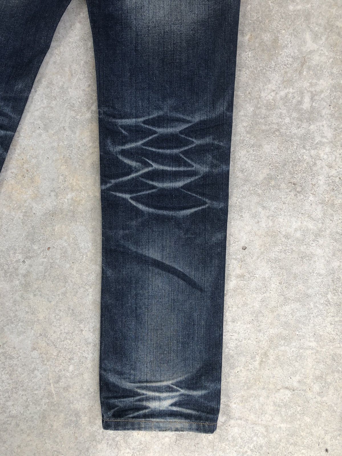 Japanese Brand Japanese Classical elf Distressed Jeans Embroidered Size US 31 - 11 Thumbnail