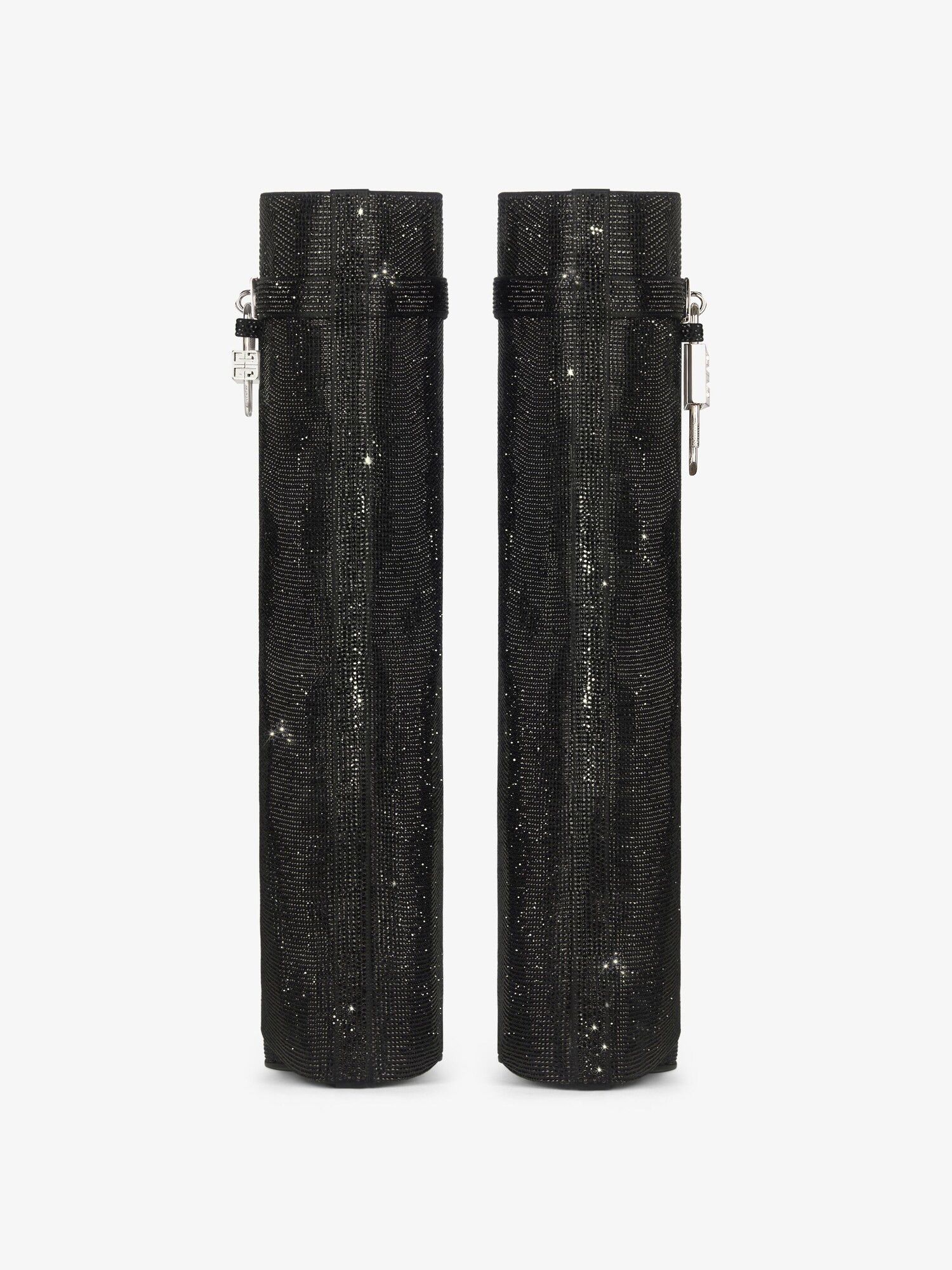 Givenchy o1srvl11e0525 Shark Lock Wide Fit Pant Boots 90mm in Black Size US 6 / IT 36 - 4 Thumbnail