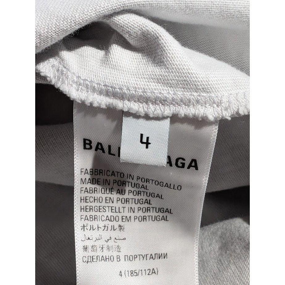 Balenciaga o1rshd1 Short Sleeve T-Shirt in Grey Size US XL / EU 56 / 4 - 18 Thumbnail