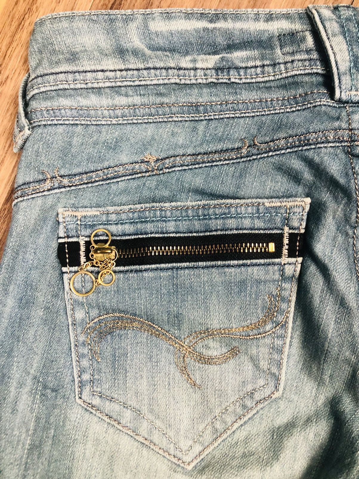 Edwin SOMETHING by EDWIN Women's Bootcut Denim Jeans (40) Size 30" / US 8 / IT 44 - 18 Thumbnail