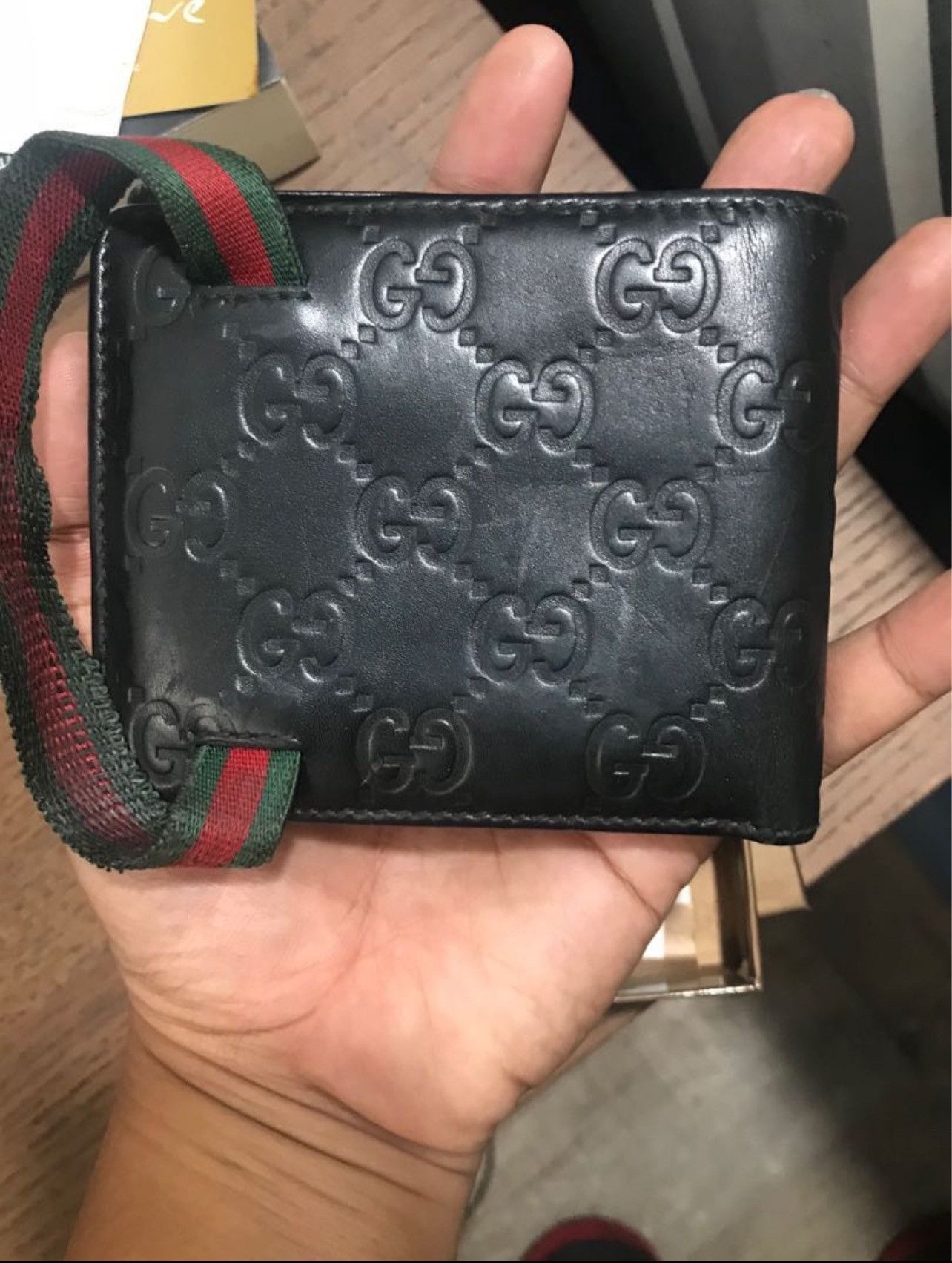Gucci Vintage Gucci Wallet Size ONE SIZE - 3 Thumbnail