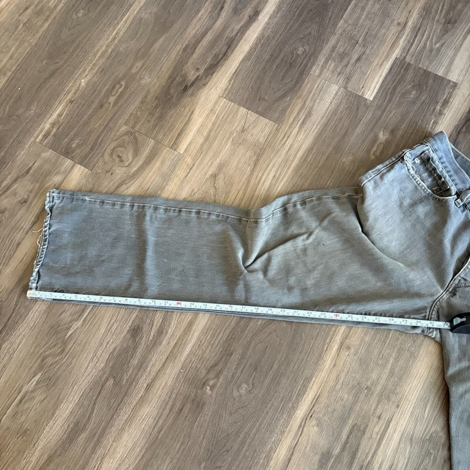 Express × Vintage Vintage Y2K Express Jeans Mens Size 34x31 Randigo Button Fly Size US 34 / EU 50 - 7 Thumbnail