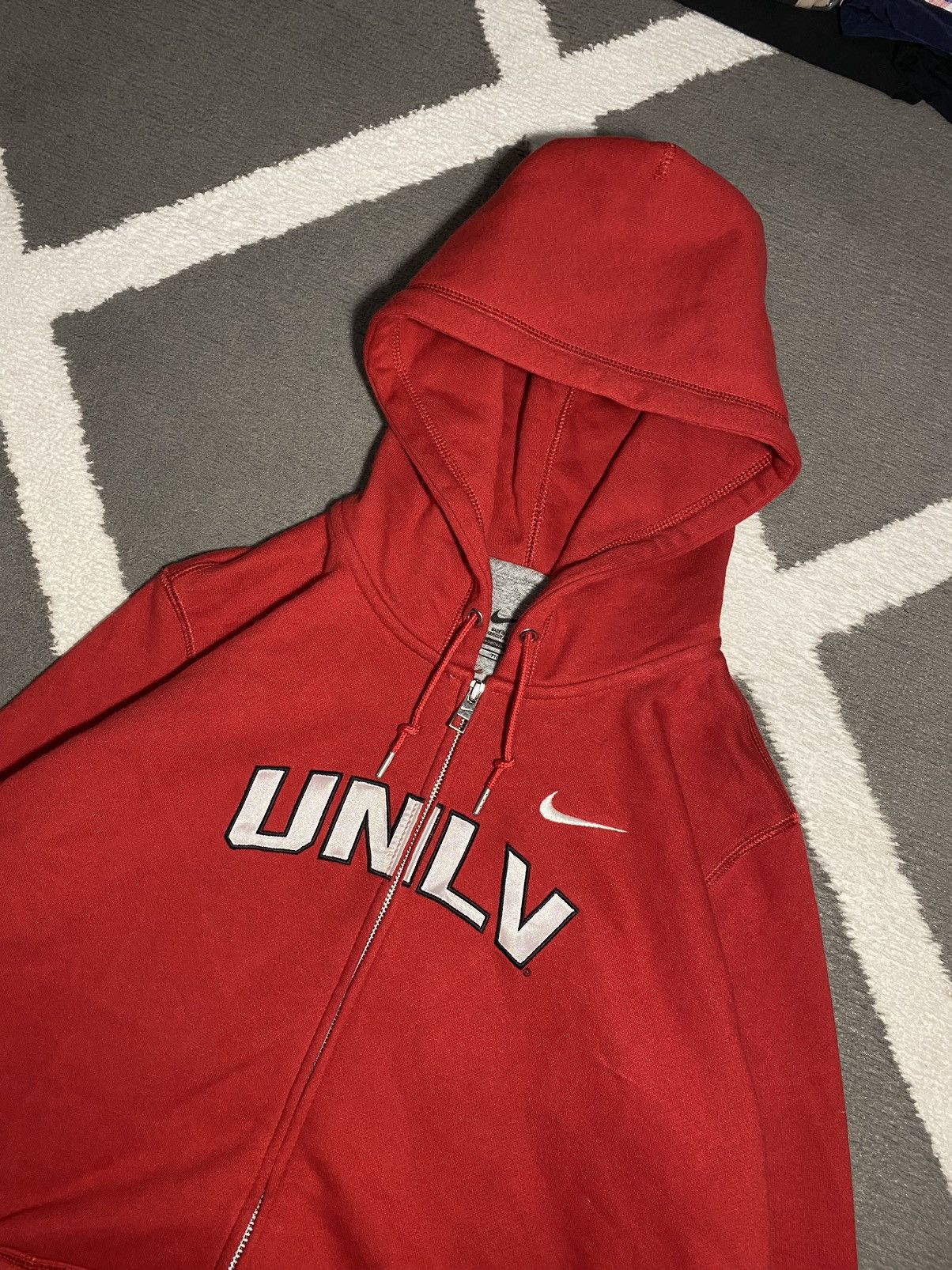 Nike × Vintage Nike UNLV men’s Zip Hoodie Y2K style University of Nevada Size US XL / EU 56 / 4 - 3 Thumbnail