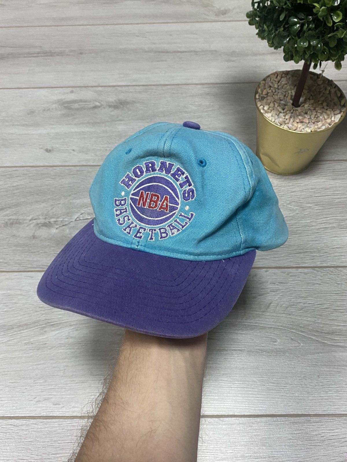 NBA Charlotte Hornets Starter vintage NBA hat cap SnapBack Size ONE SIZE - 1 Thumbnail