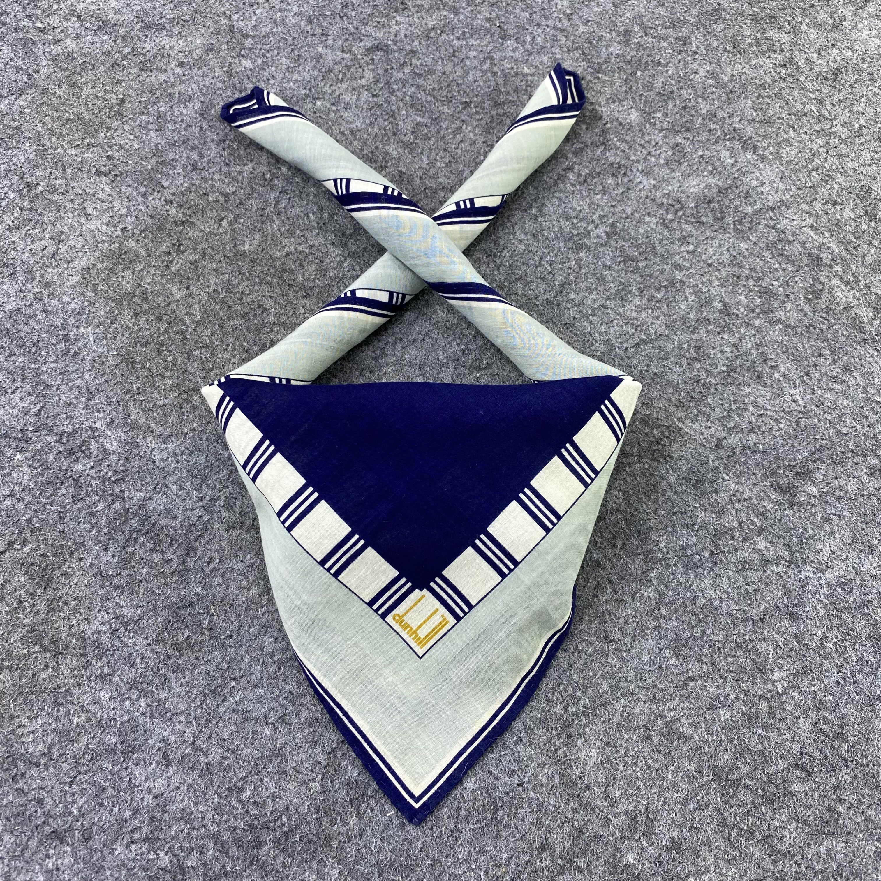 Alfred Dunhill Dunhill Handkerchief Neckerchief Bandana-B1574 Size ONE SIZE - 2 Thumbnail