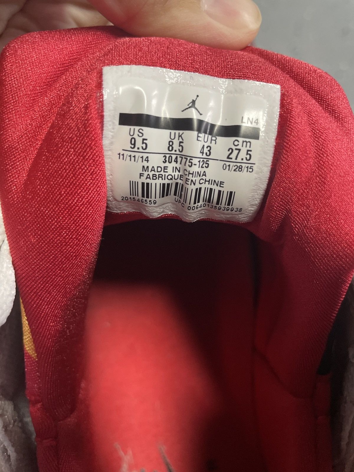 Jordan Brand × Nike Jordan 7 Hare 2015 Size US 9.5 / EU 42-43 - 6 Thumbnail