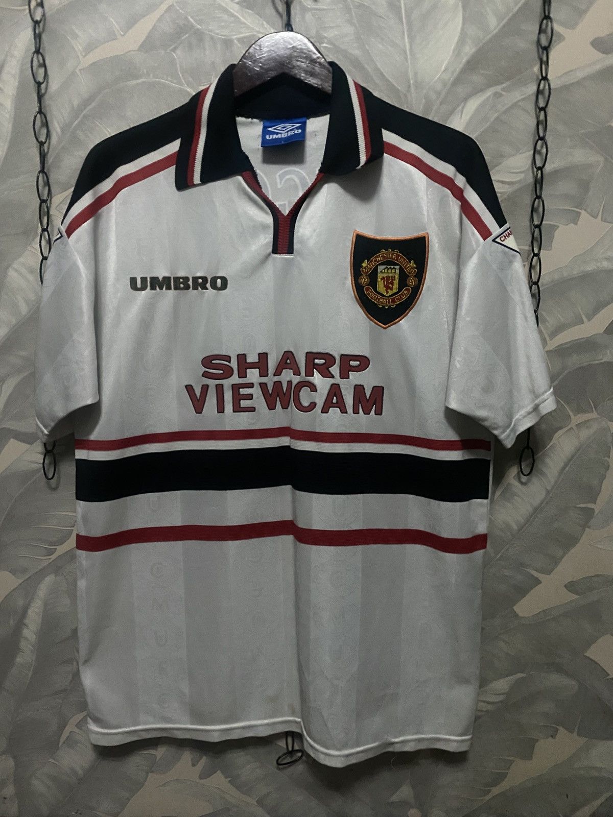 Umbro rare vintage jersey manchester united away 97/98/99 Size US XXL / EU 58 / 5 - 1 Thumbnail