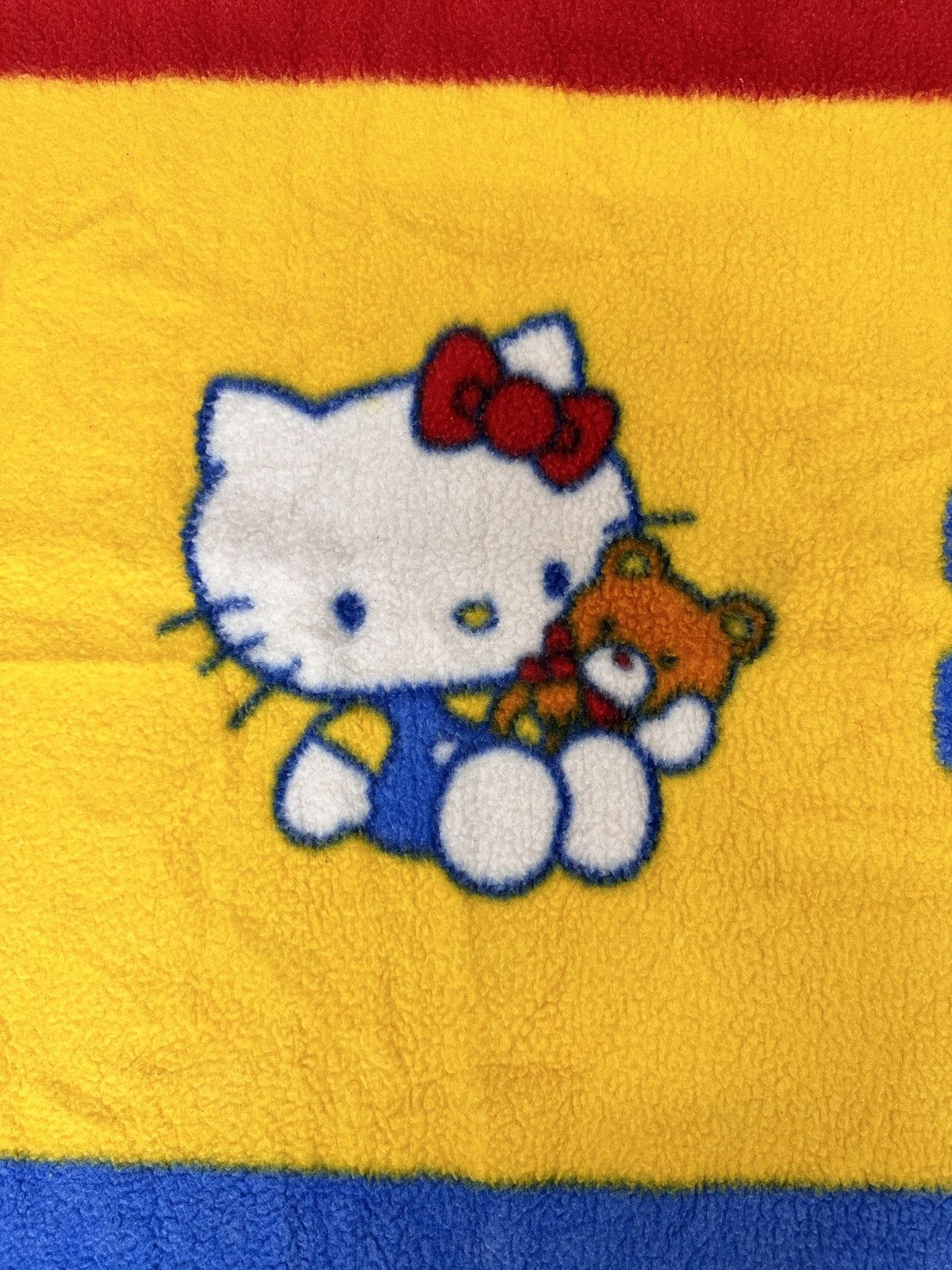 Cartoon Network × Japanese Brand × Vintage SANRIO HELLO KITTY Vtg 84’ Acrylic Blanket Size ONE SIZE - 4 Thumbnail