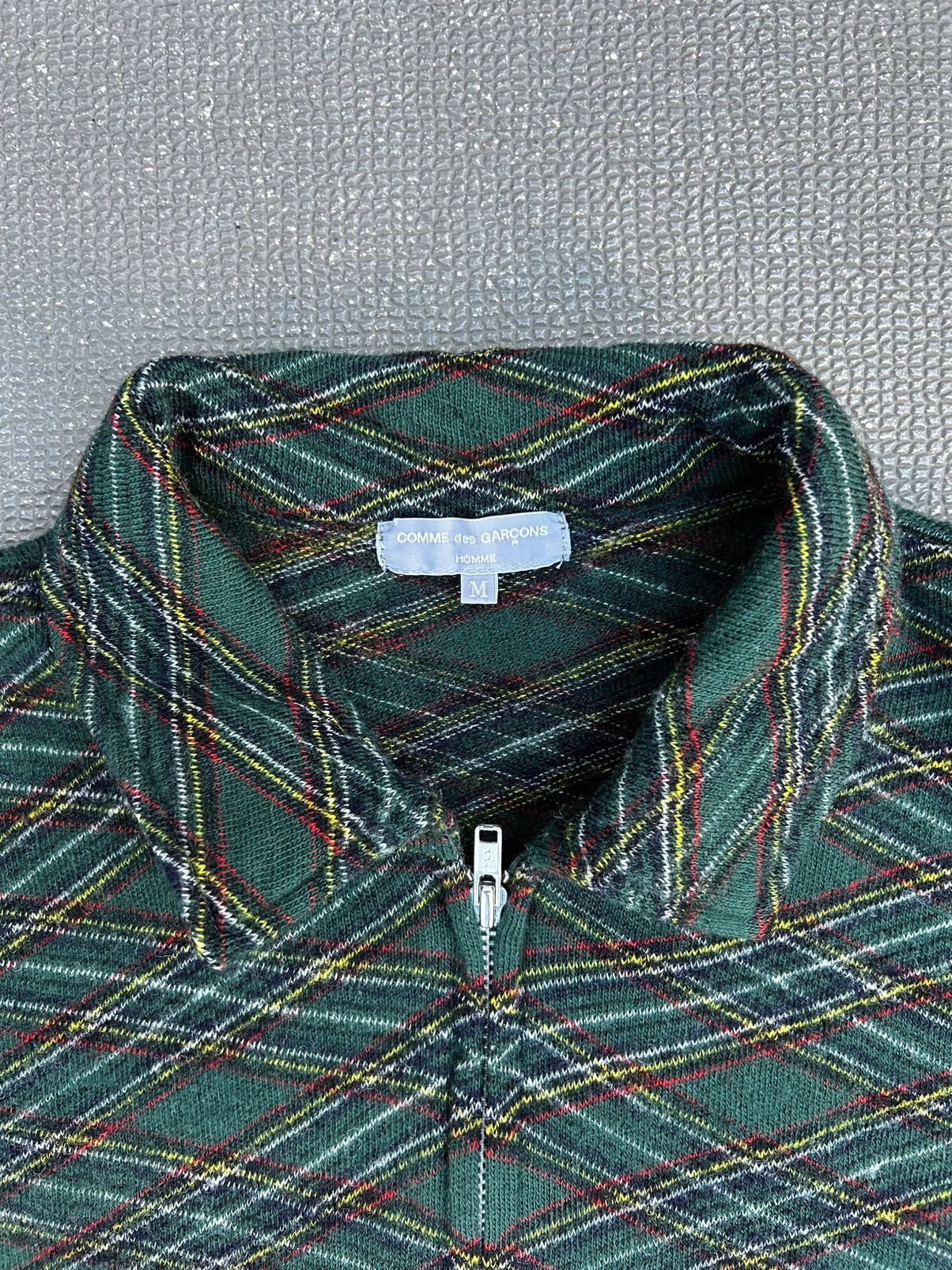 Comme des Garcons Homme Comme Des Garçons funky zip plaid jacket Size US S / EU 44-46 / 1 - 2 Thumbnail
