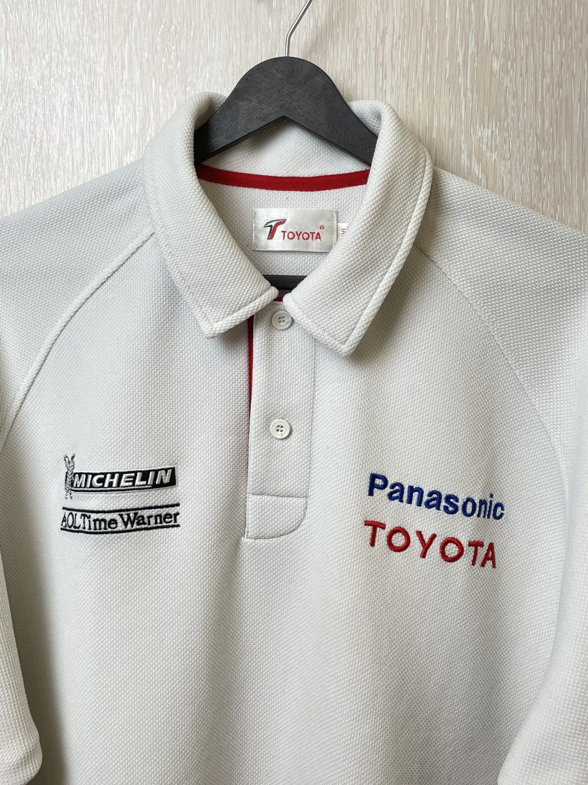 Formula 1 × Vintage Vintage Toyota Panasonic Racing Polos Size US XXL / EU 58 / 5 - 2 Thumbnail