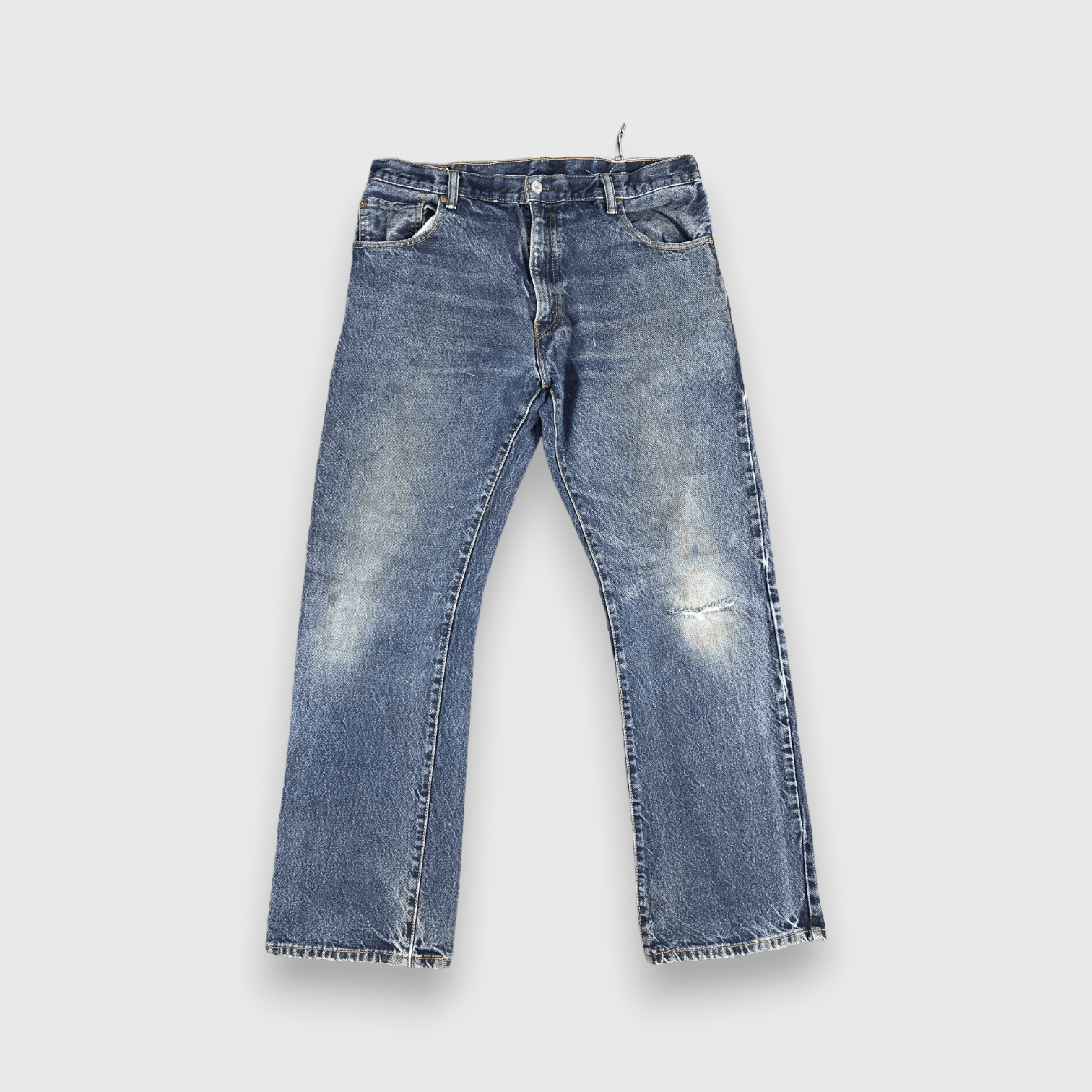 Levi's Vintage Blue Wash Levis 517 Jeans-J2203 Size US 35 - 1 Thumbnail