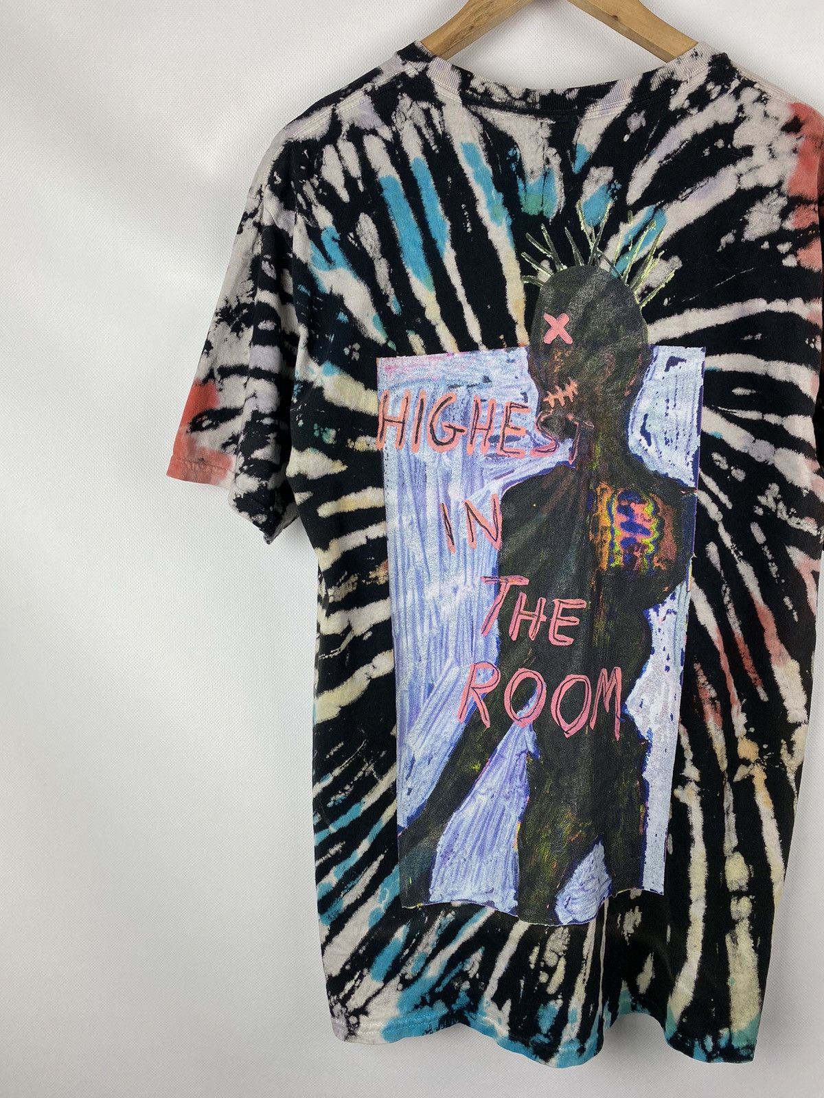 Travis Scott Cactus Jack Travis Scott Highest In The Room 2019 T Shirt Size US L / EU 52-54 / 3 - 12 Thumbnail