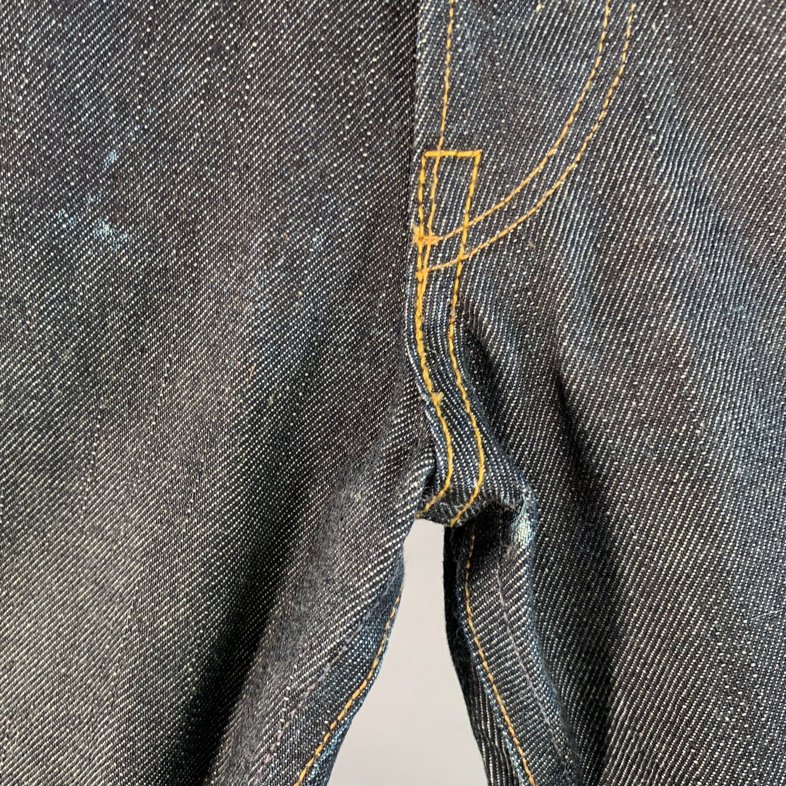 Simon Miller SIMON MILLER Size 32 Blue Indigo Cotton Button Fly Jeans Size US 32 / EU 48 - 6 Thumbnail