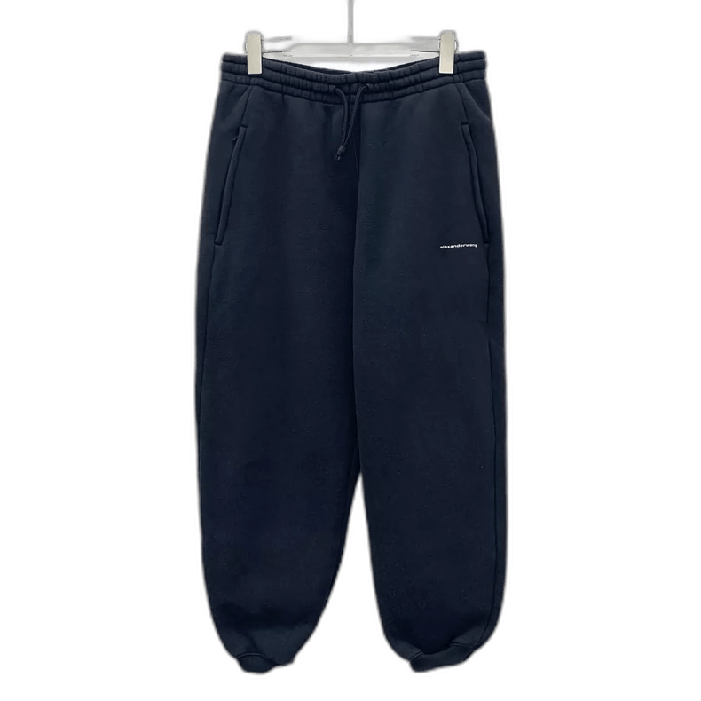 Alexander Wang Alexander Wang Black Logo Sweatpants Size S Size US 27 - 1 Thumbnail