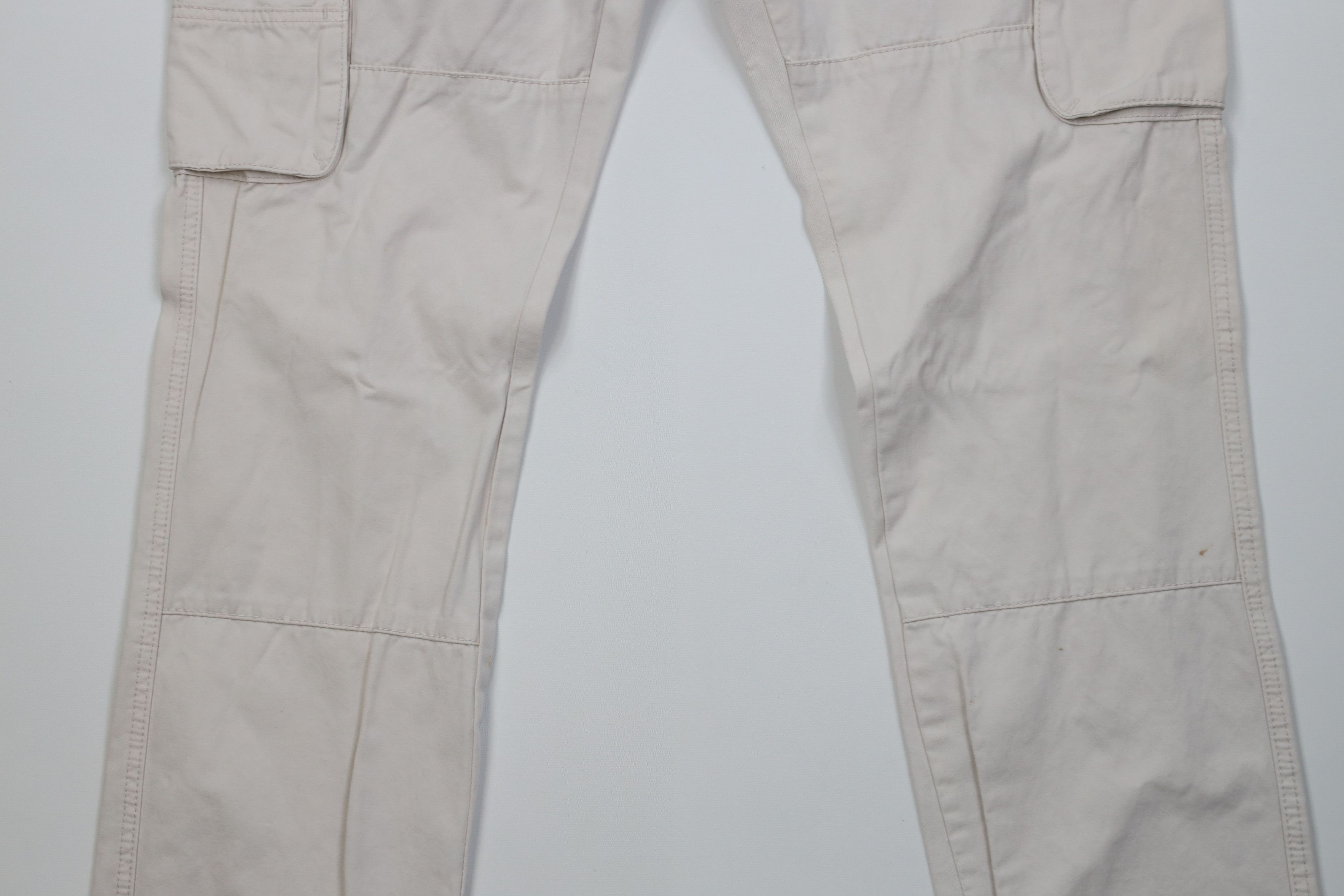 Vintage Vintage Y2K Streetwear Double Knee Cargo Pants Beige Size US 38 / EU 54 - 3 Thumbnail