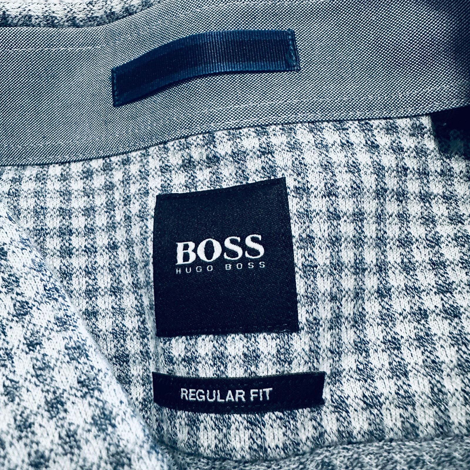 Hugo Boss Hugo Boss gray plaid button down Size US XL / EU 56 / 4 - 4 Thumbnail