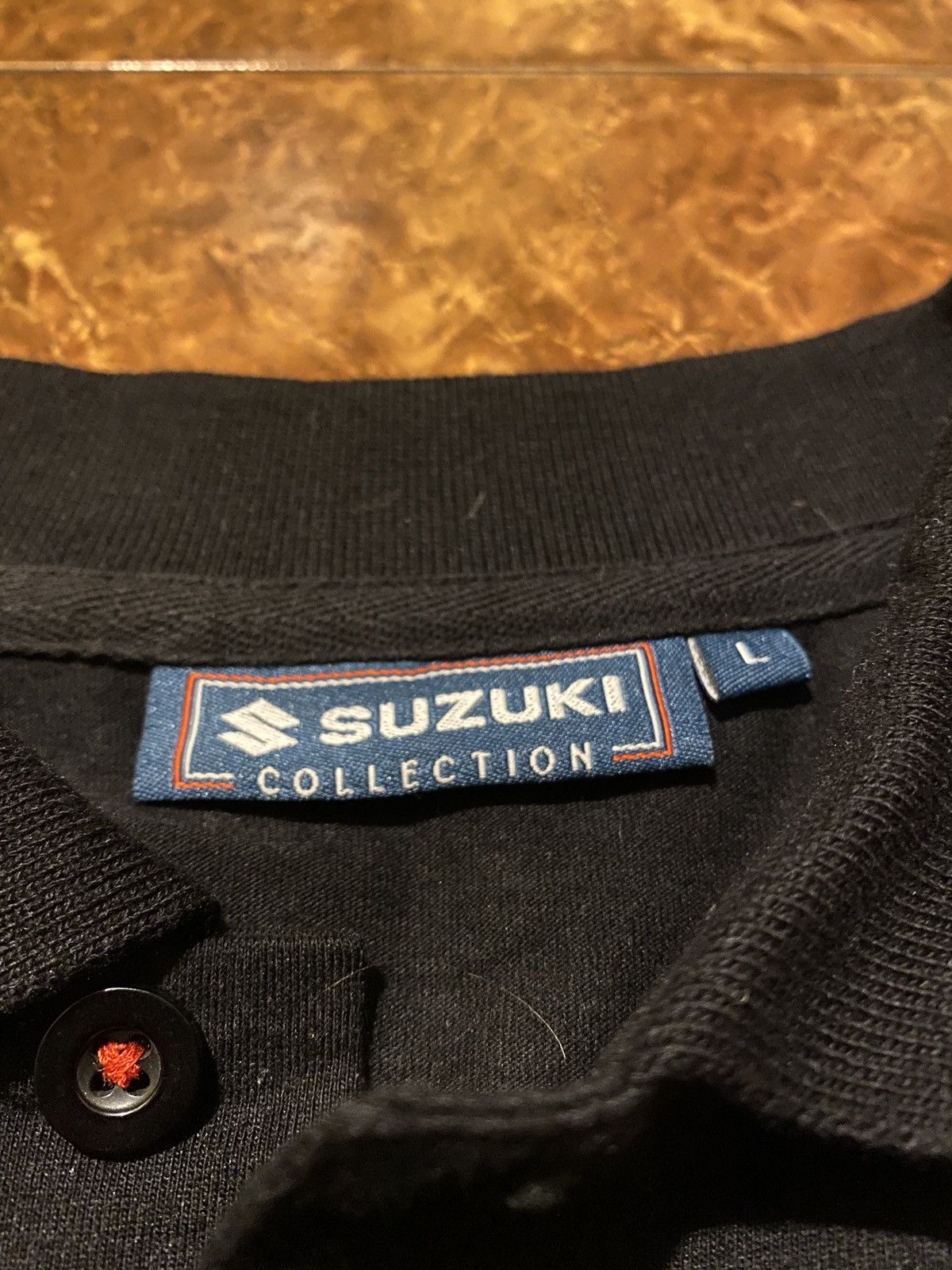 Japanese Brand Team Classic Suzuki Racing Moto Mens Polo Shirt y2k Size US L / EU 52-54 / 3 - 2 Thumbnail