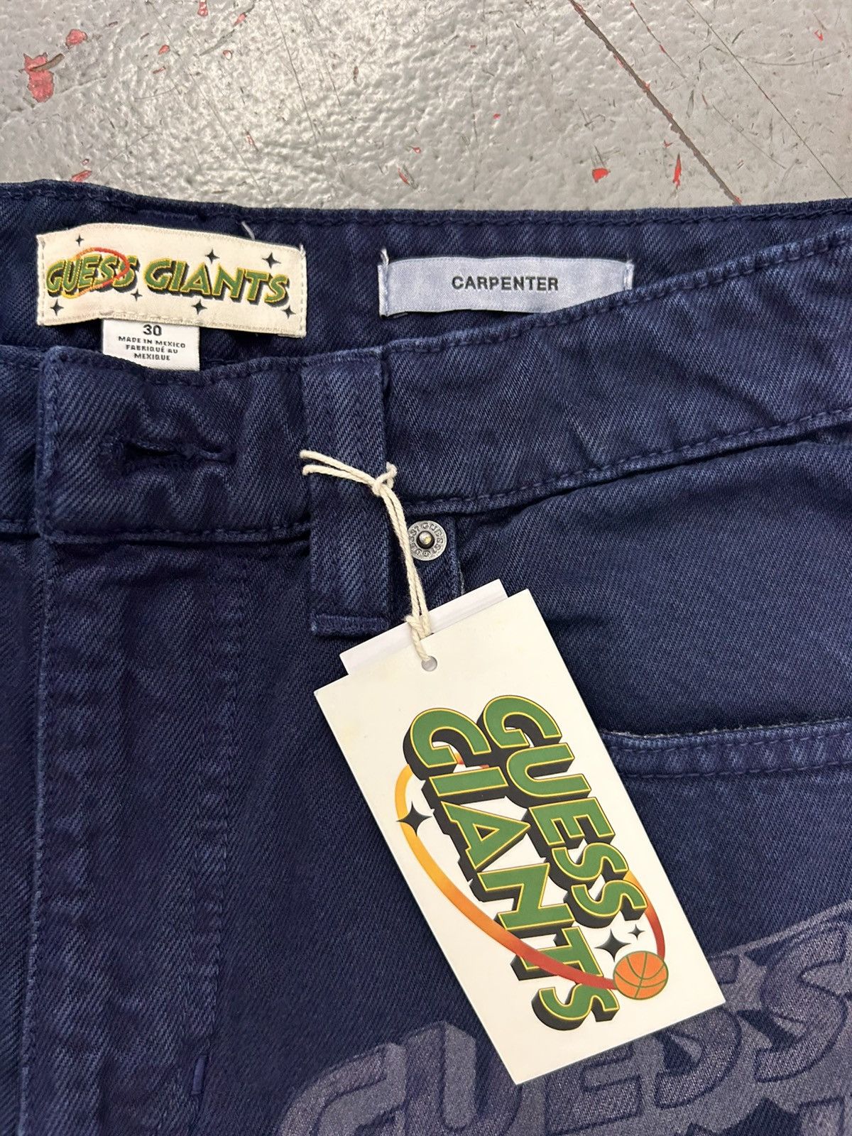 Guess GUESS x Gas Giants Carpenter Pants Size 30 NEW Size US 30 / EU 46 - 3 Thumbnail