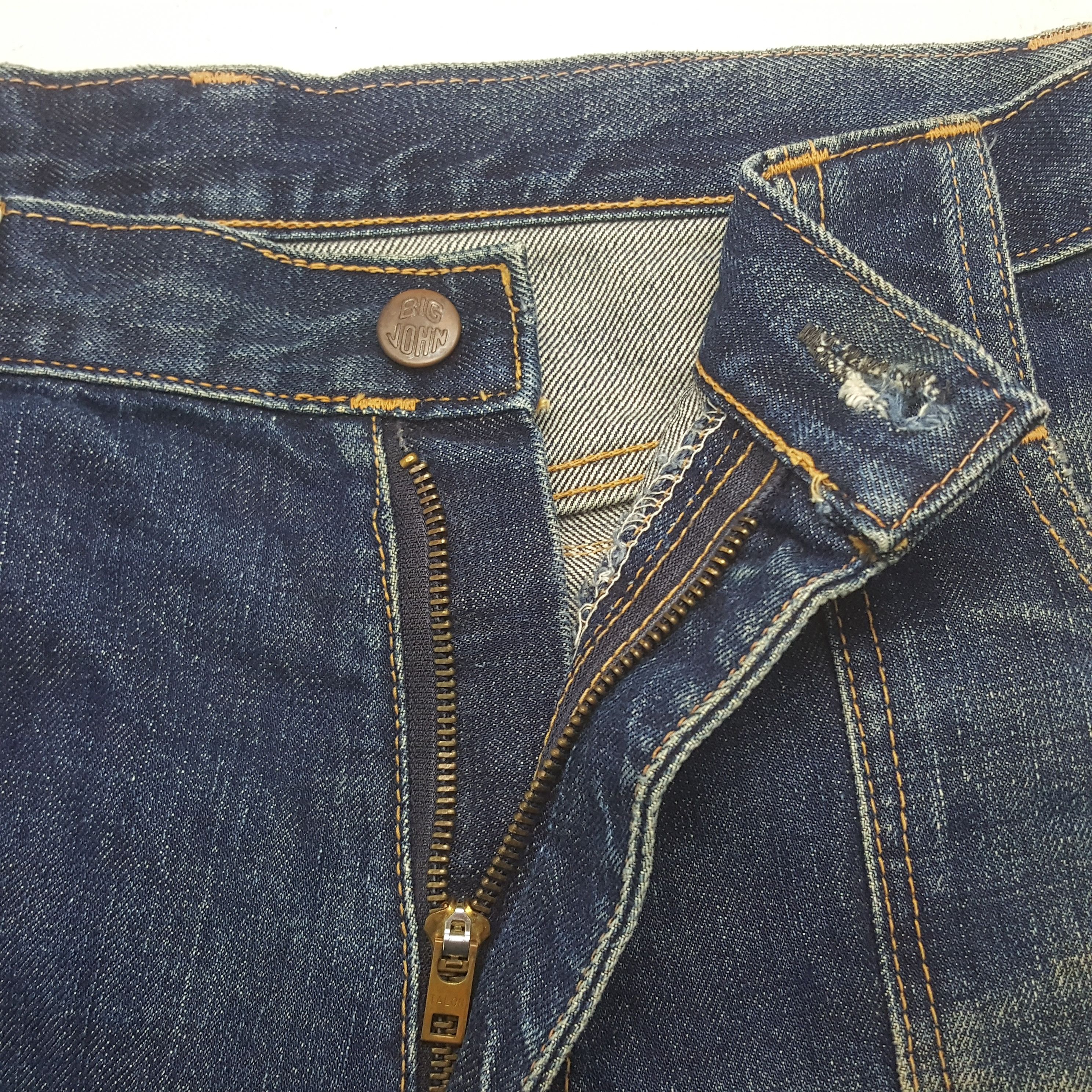 Big John Vintage Big John Bush Pocket Denim Jeans Size US 31 - 12 Thumbnail