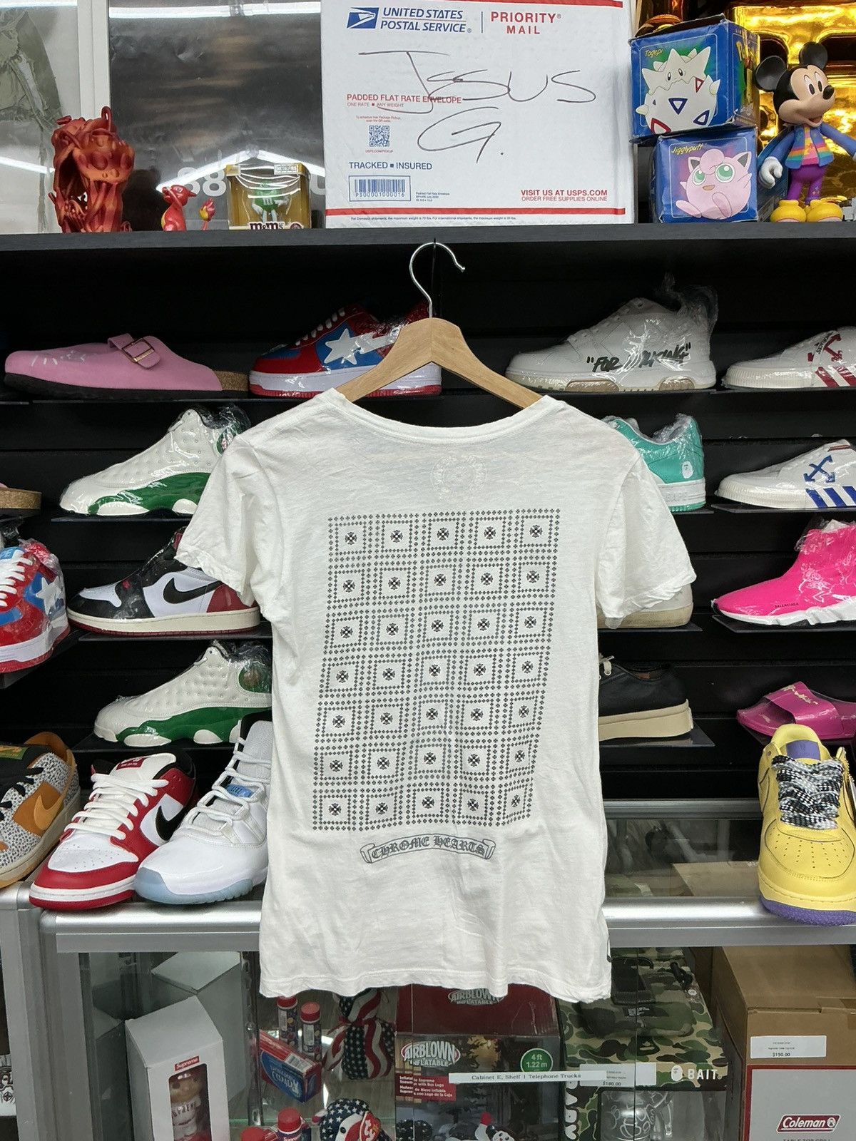 Chrome Hearts Chrome Hearts Vertical Cross Tee M Size US M / EU 48-50 / 2 - 1 Thumbnail