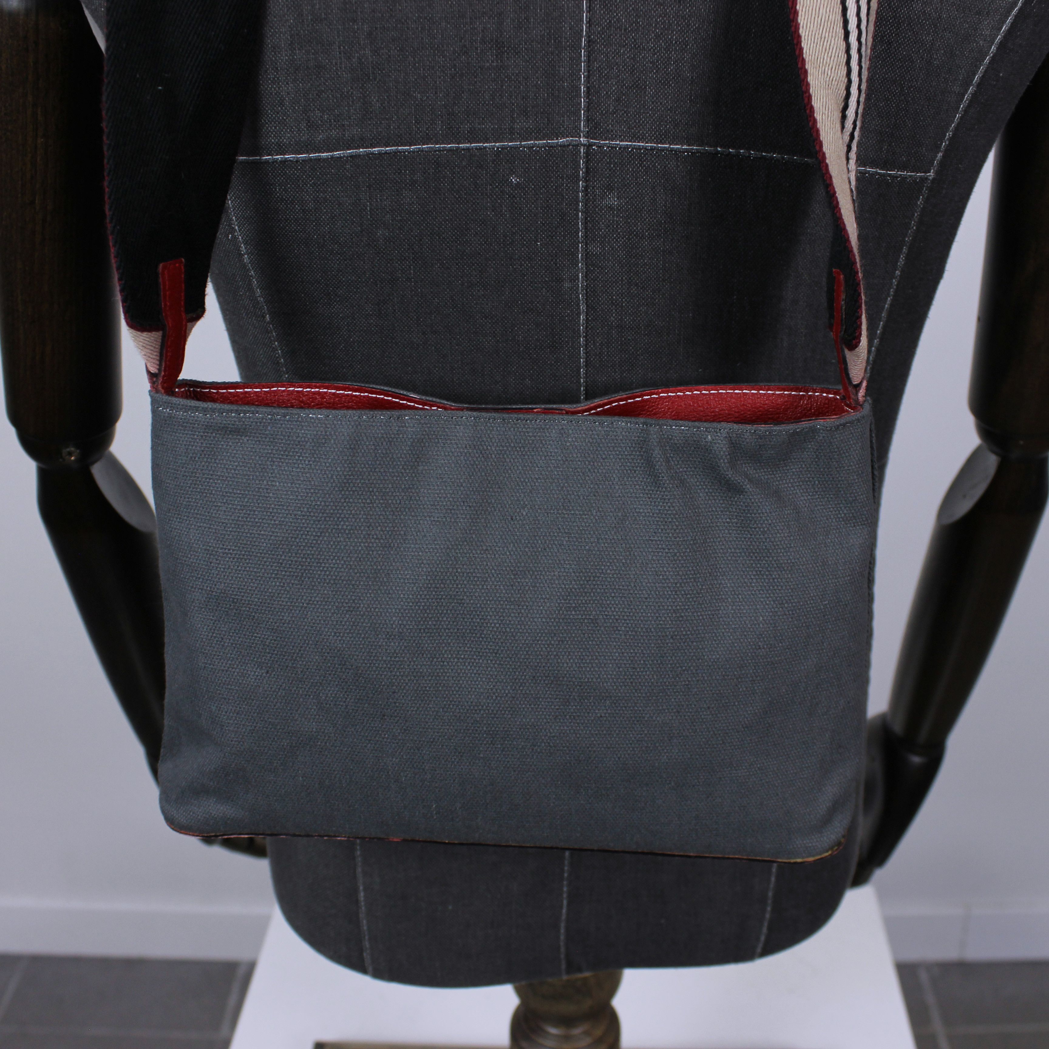 Burberry Burberry shoulders bag leather red gray nova one size Size ONE SIZE - 8 Thumbnail